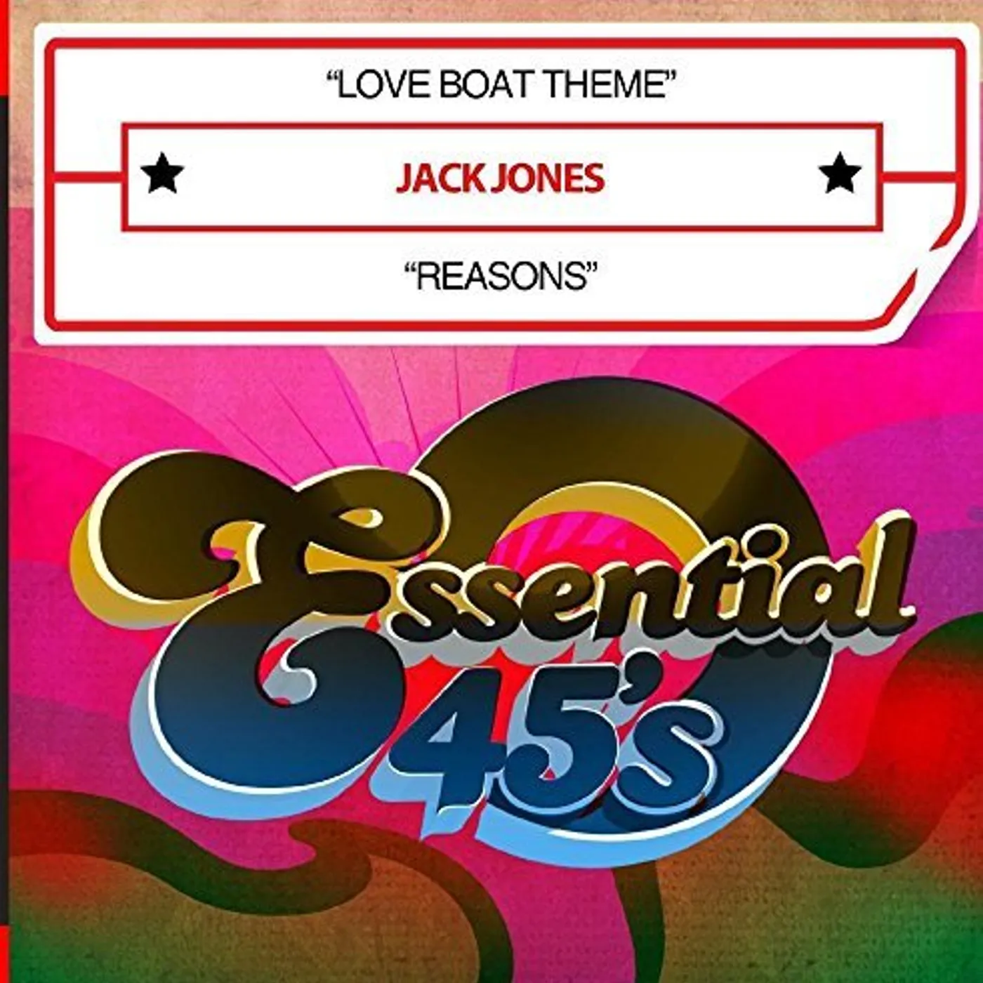 Jack Jones LOVE BOAT THEME / REASONS CD