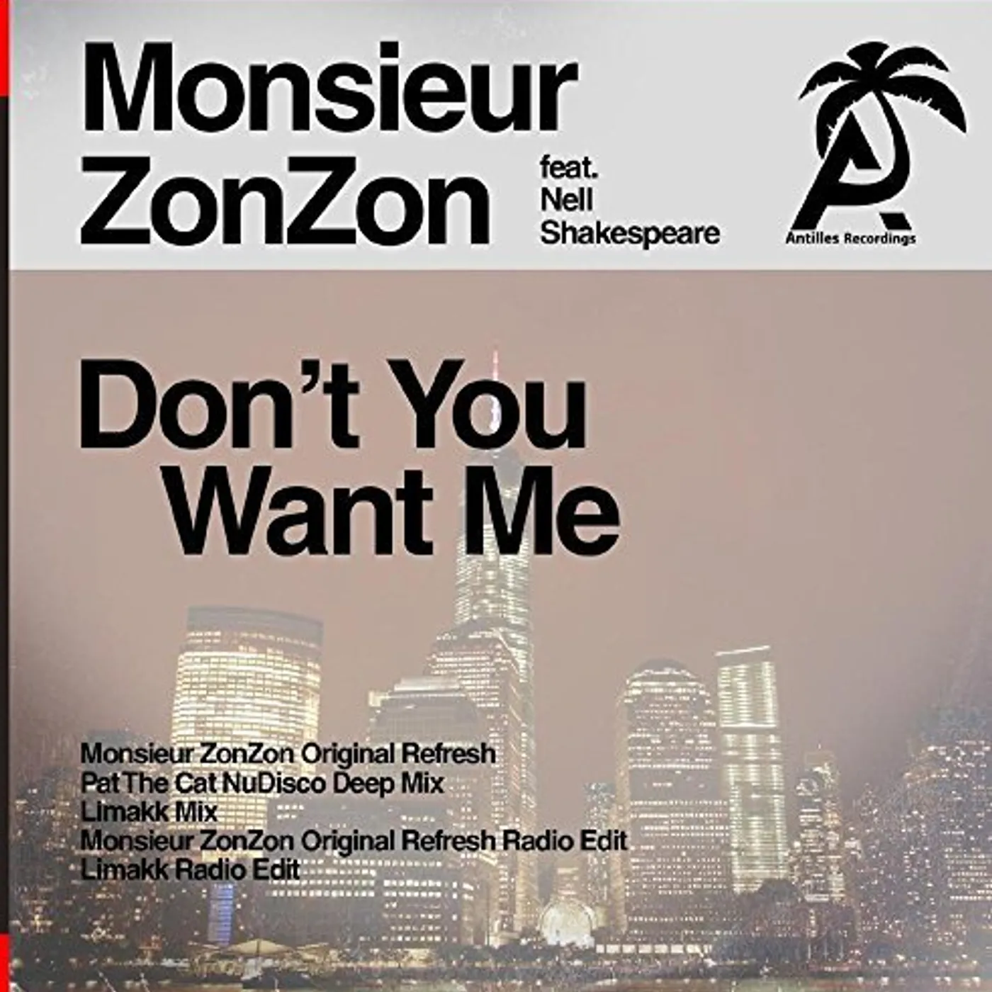 Monsieur ZonZon DON'T YOU WANT ME CD