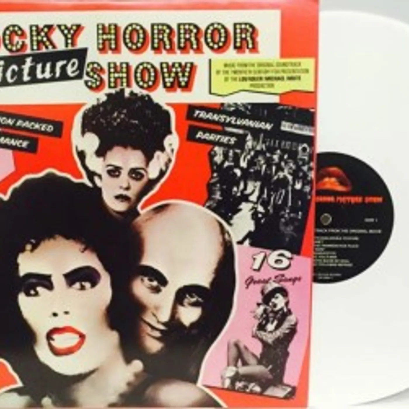ROCKY HORROR PICTURE SHOW / O.S.T.   ROCKY HORROR PICTURE SHOW / O.S.T. Vinyl Record - Limited Edition, White Vinyl