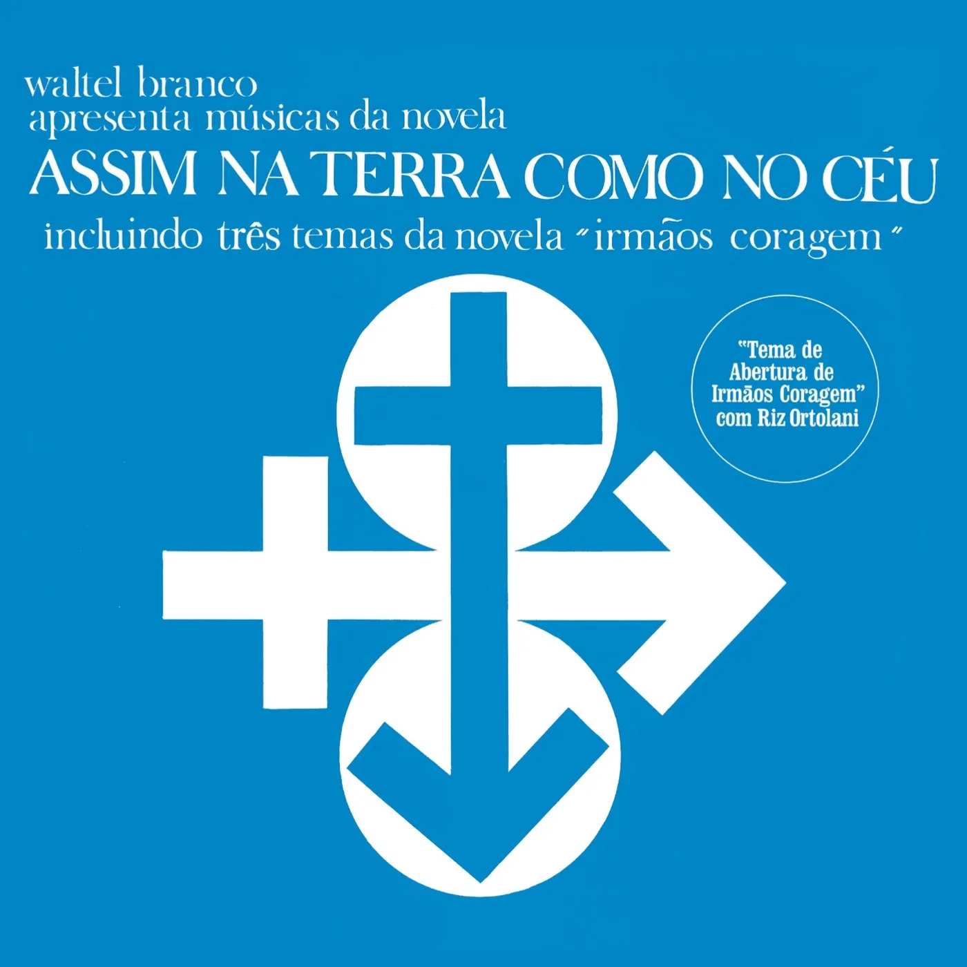 Waltel Branco ASSIM NA TERRA COMO NO CEU Vinyl Record
