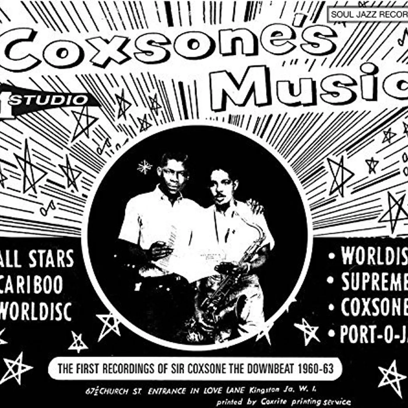 Soul Jazz Records COXSONE'S MUSIC CD