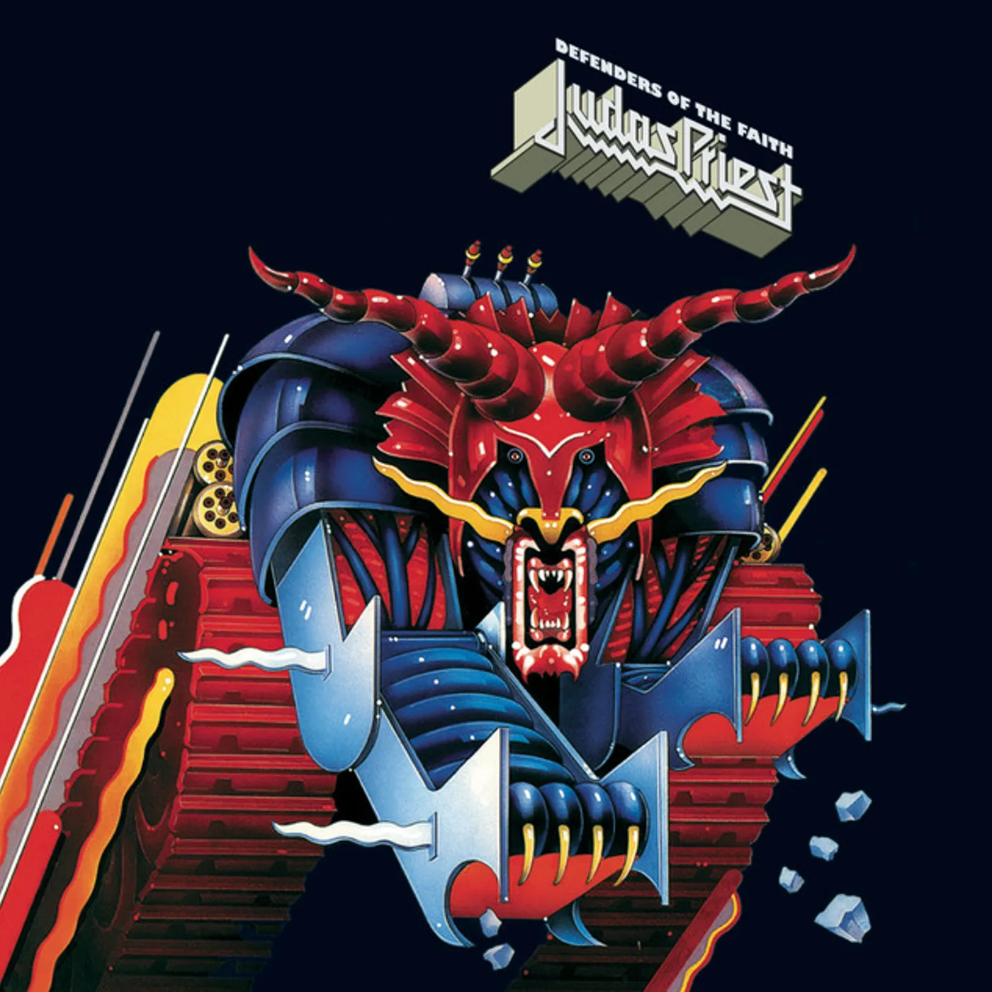 Judas Priest DEFENDERS OF THE FAITH Vinyl Record - Portugal Release