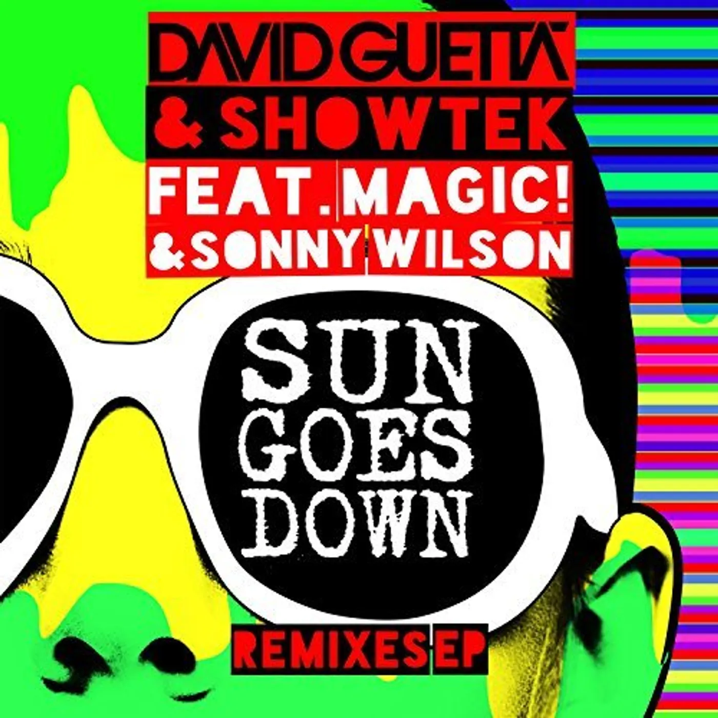 David Guetta & Showtek SUN GOES DOWN -REMIX/EP- Vinyl Record