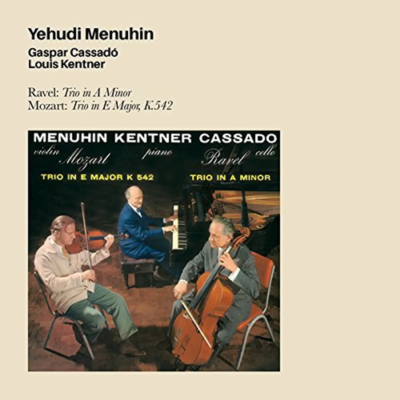 Yehudi Menuhin RAVEL: TRIO IN A MINOR CD