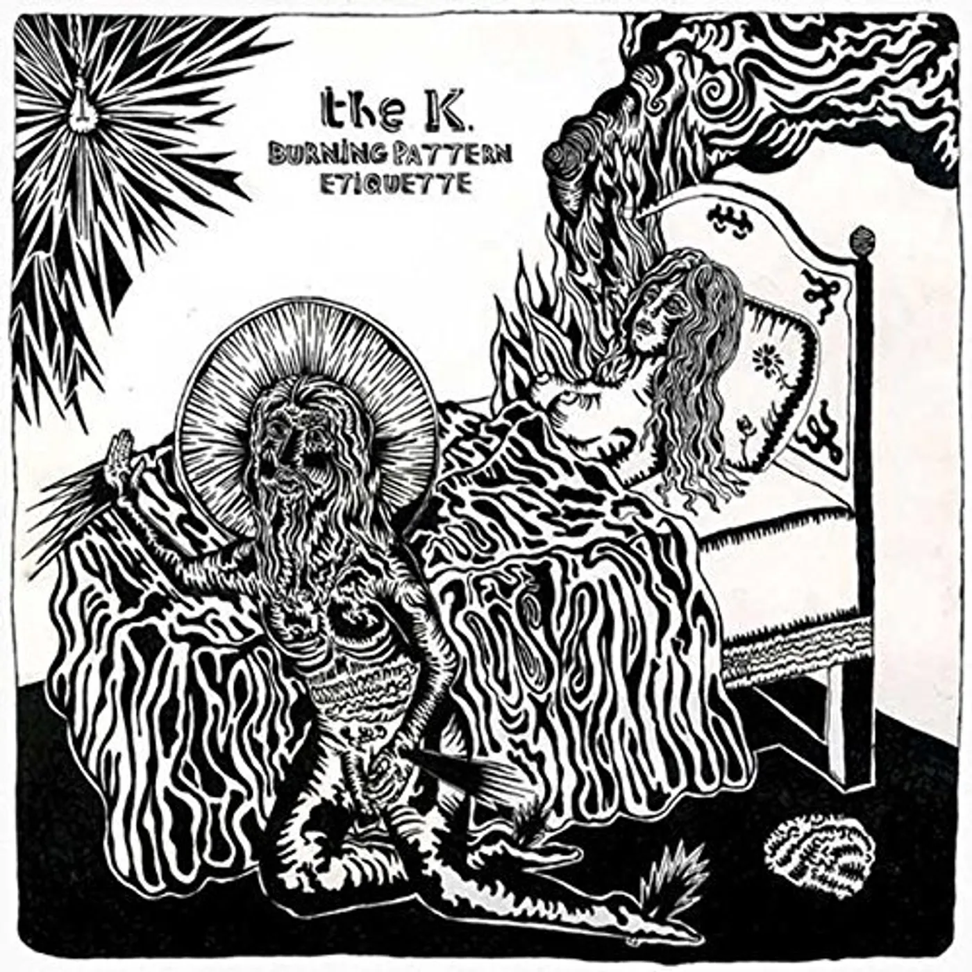 K. Burning Pattern Etiquette Vinyl Record