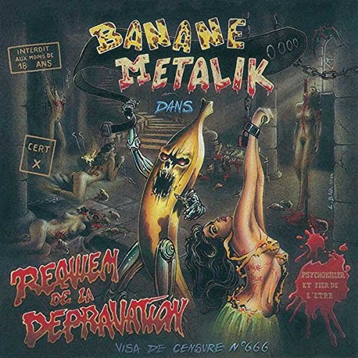 Banane Metalik Requiem De La Depravation Vinyl Record