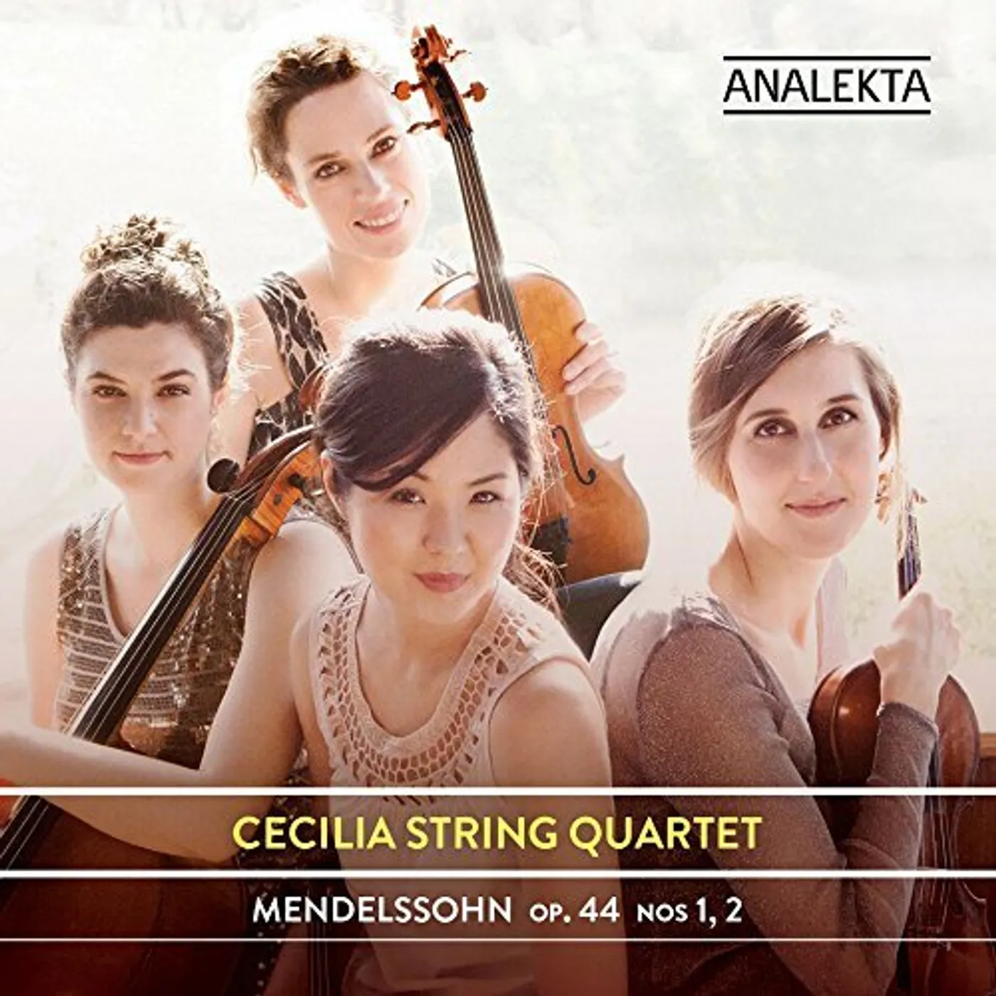 Cecilia String Quartet MENDELSSOHN OP. 44 NOS 1 2 CD