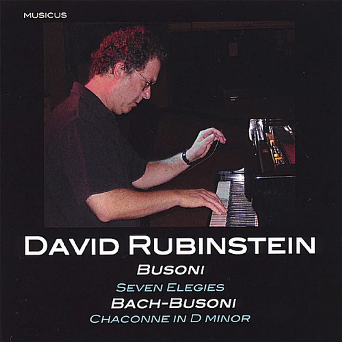 DAVID RUBINSTEIN PLAYS BUSONI & BACH-BUSONI CD