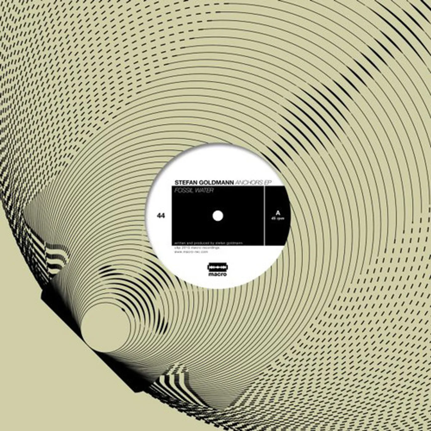Stefan Goldmann ANCHORS Vinyl Record