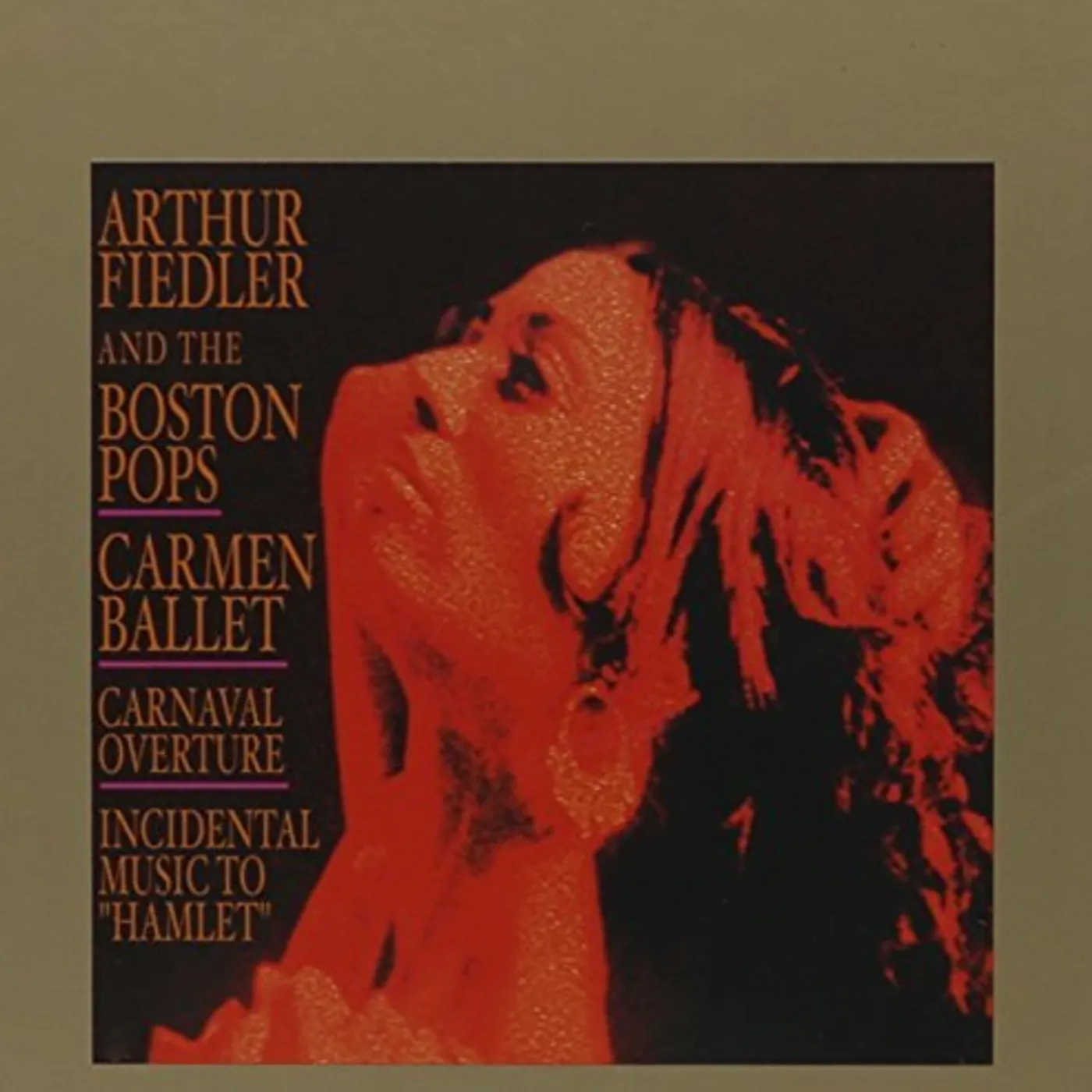 The Boston Pops Orchestra & Arthur Fiedler CARMEN BALLET CARNAVAL OVERTURE INCIDENTAL MUSIC CD