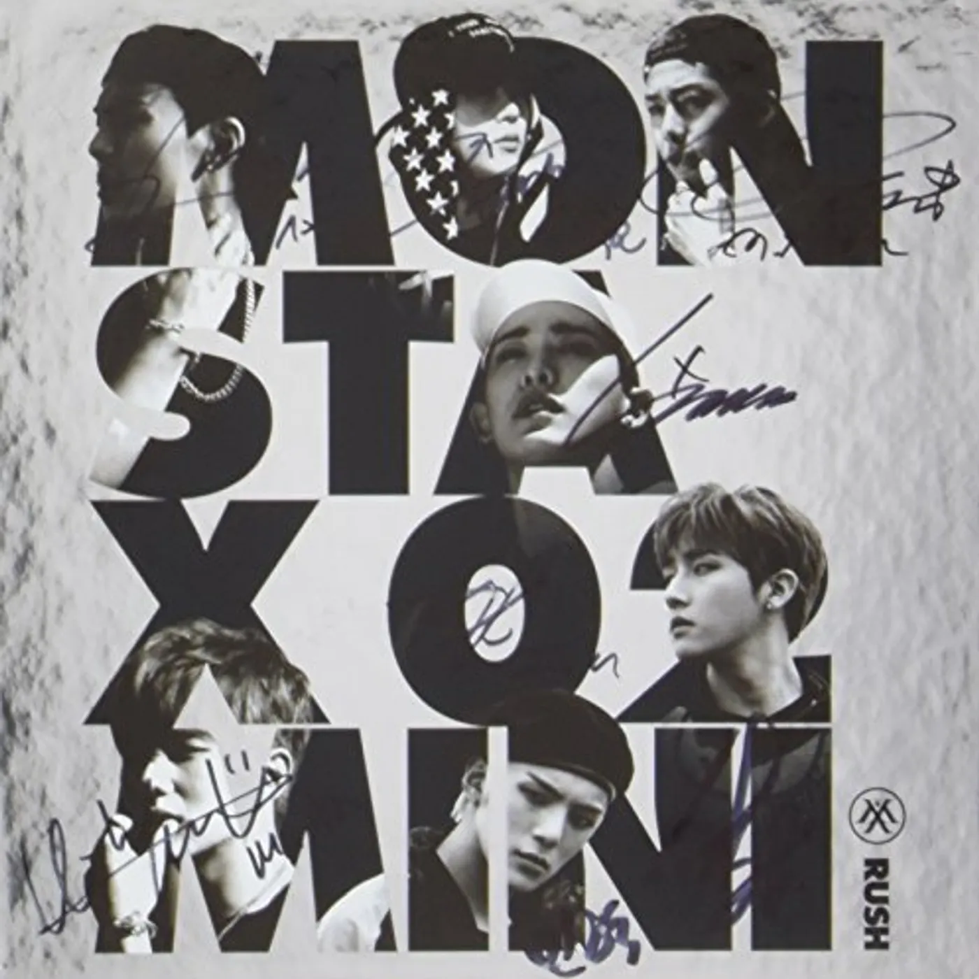 MONSTA X RUSH (OFFICAL EDITION) /HK EXCLUSIVE CD+PHOTOBOOK+ CD
