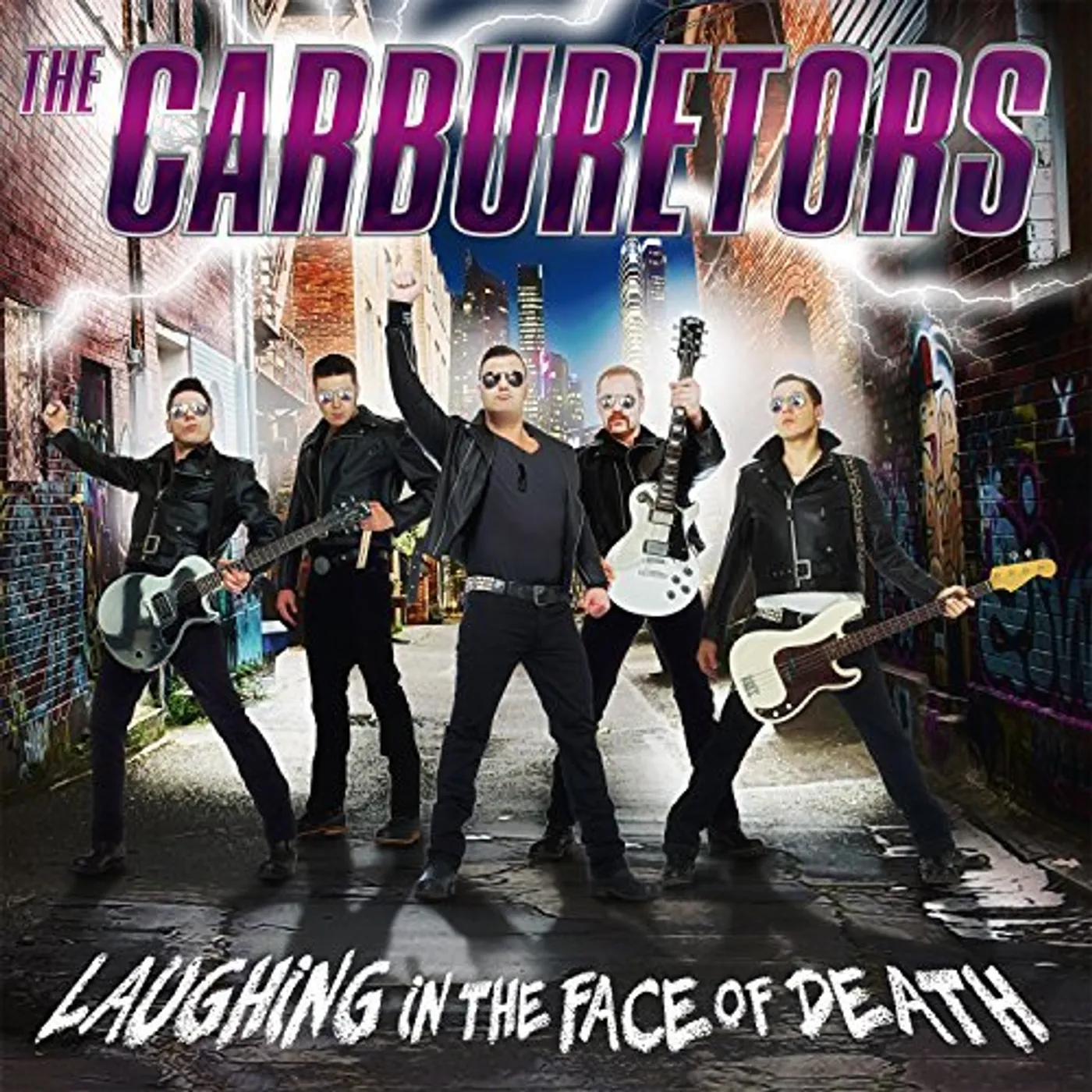 The Carburetors LAUGHING IN THE FACE OF DEATH (LP+CD) Vinyl Record