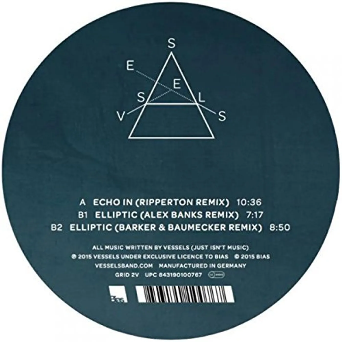 Vessels Dilate Remixes Vinyl Record