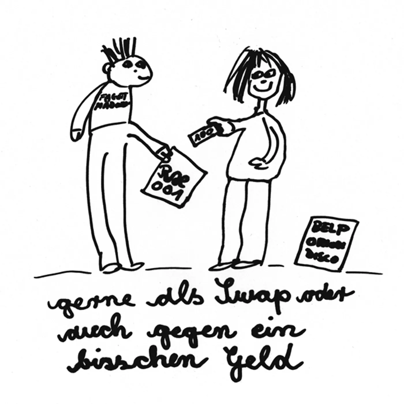 GERNE ALS SWAP ODER AUCH GEGEN EIN BISSCHEN / VAR Vinyl Record