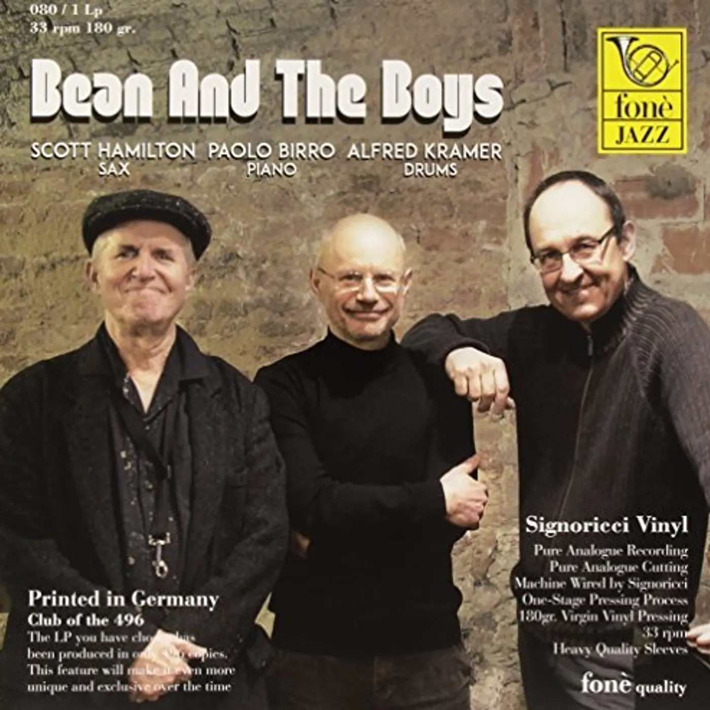 HAMILTON / BIRRO / KRAMER BEAN & THE BOYS Vinyl Record