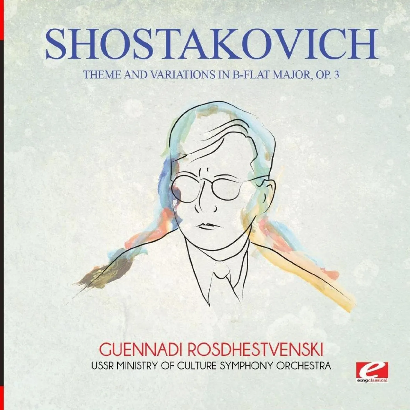 Shostakovich THEME & VARIATIONS IN B-FLAT MAJOR OP. 3 CD