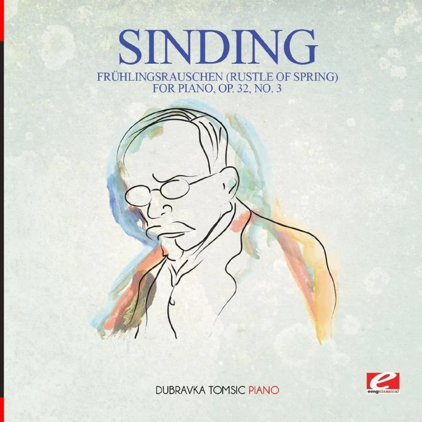 Sinding FRUHLINGSRAUSCHEN (RUSTLE OF SPRING) FOR PIANO OP. CD