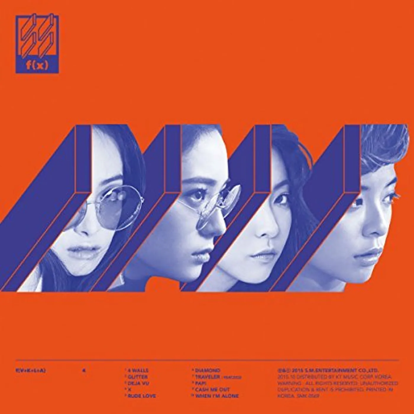 f(x) 4 WALLS (VOL.4) CD