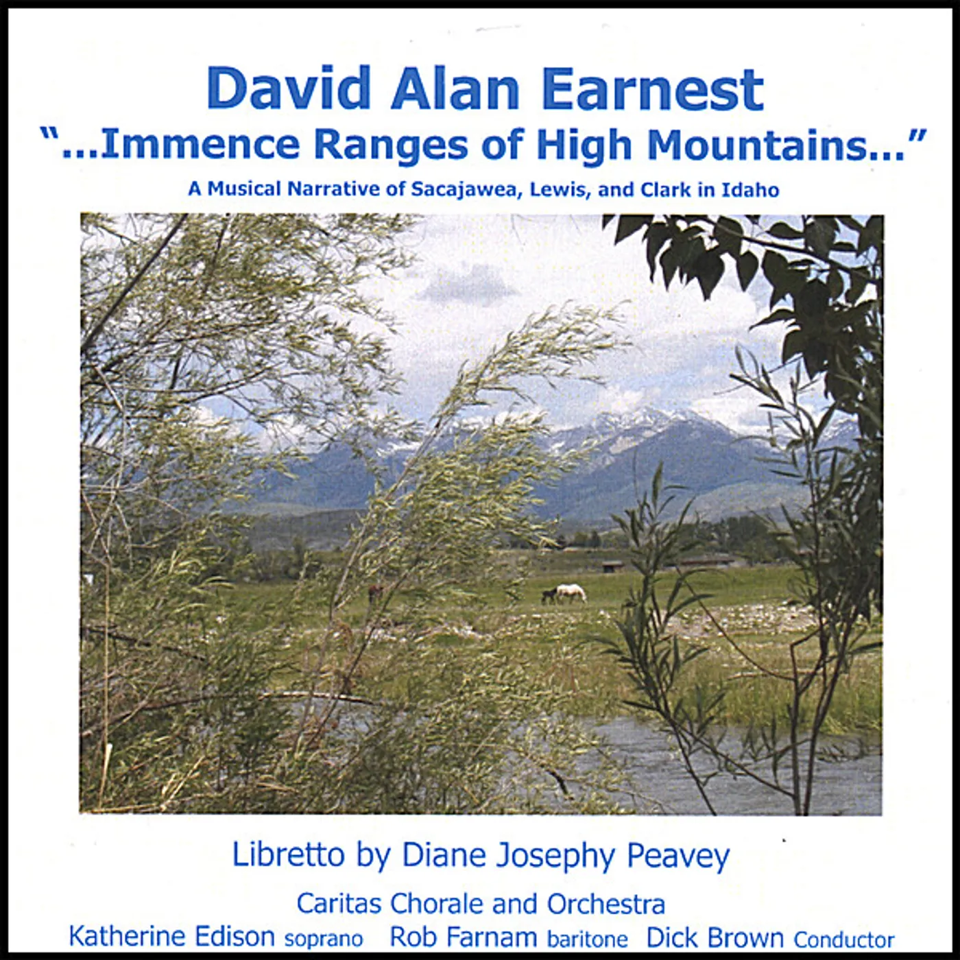 David Alan Earnest IMMENCE RANGES OF HIGH MOUNTAINS CD