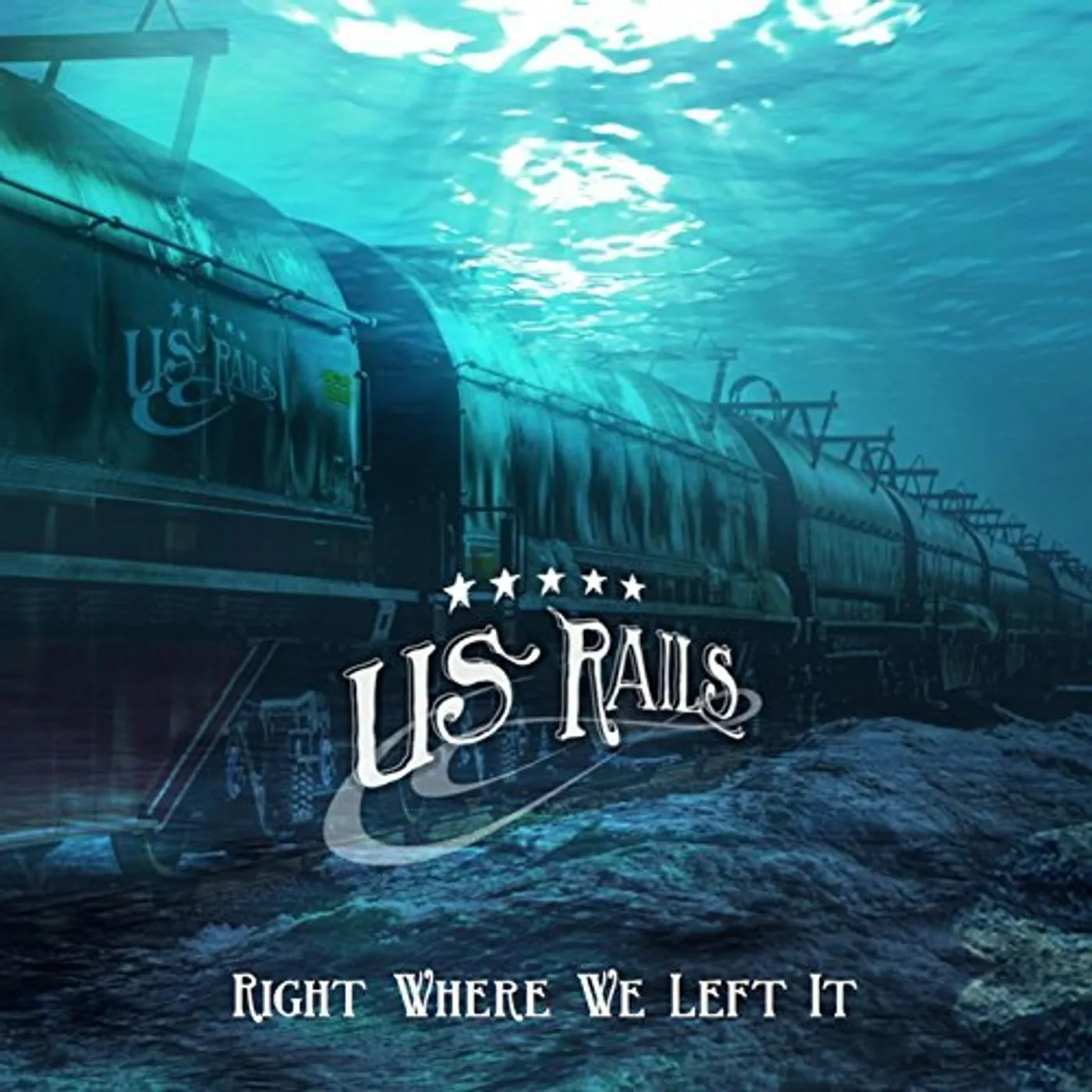 US Rails RIGHT WHERE WE LEFT IT CD