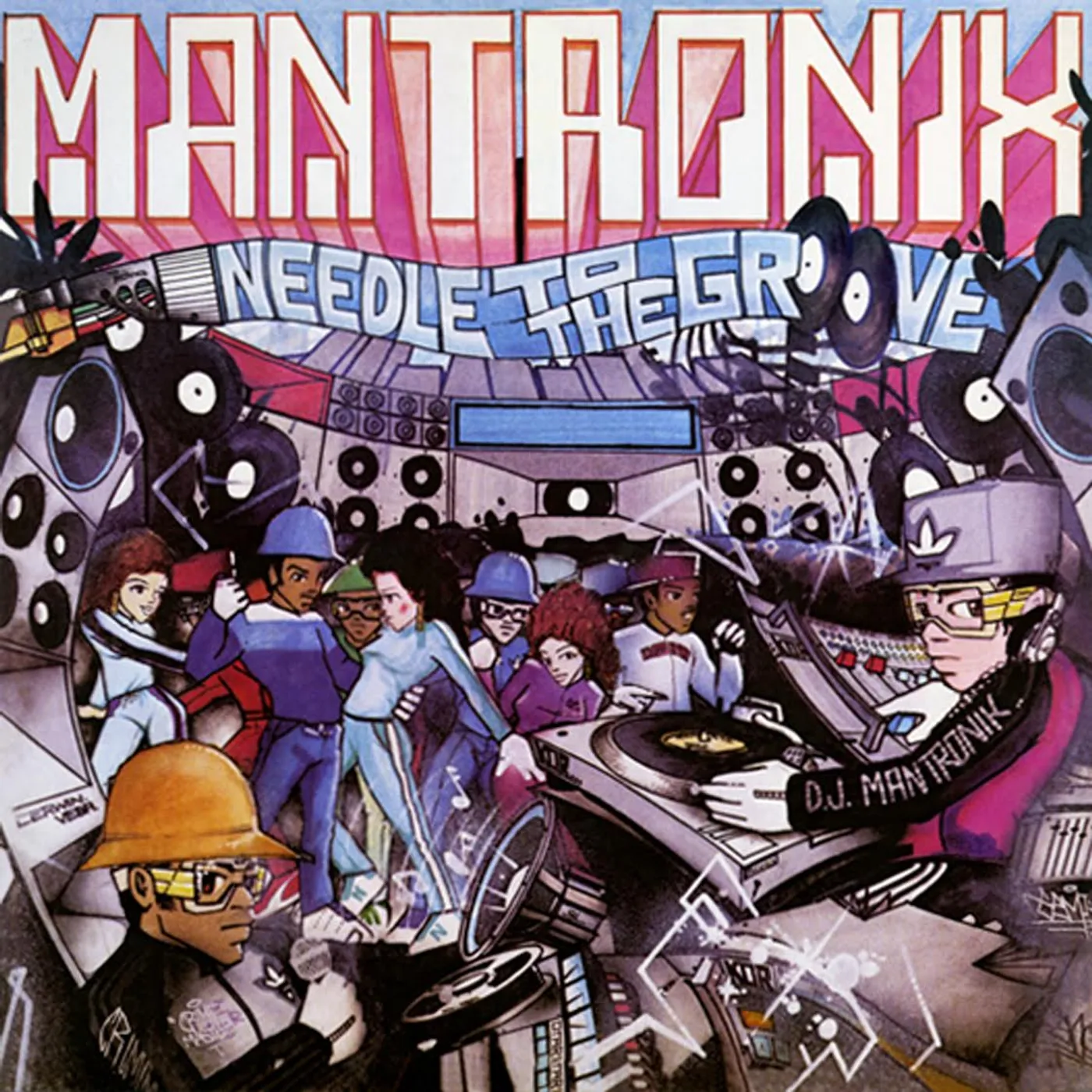 Mantronix Needle to the Groove Vinyl Record