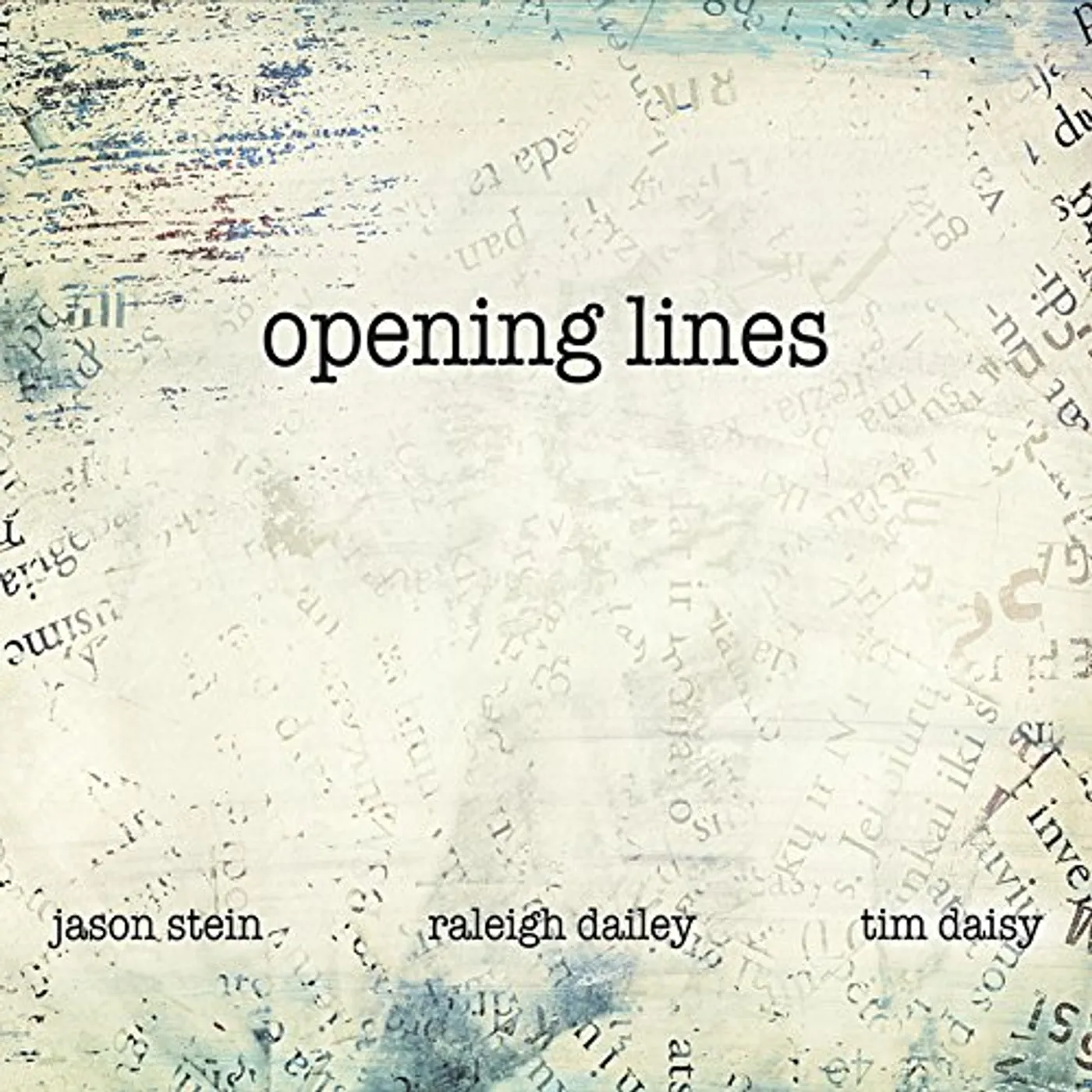 Jason Stein OPENING LINES CD