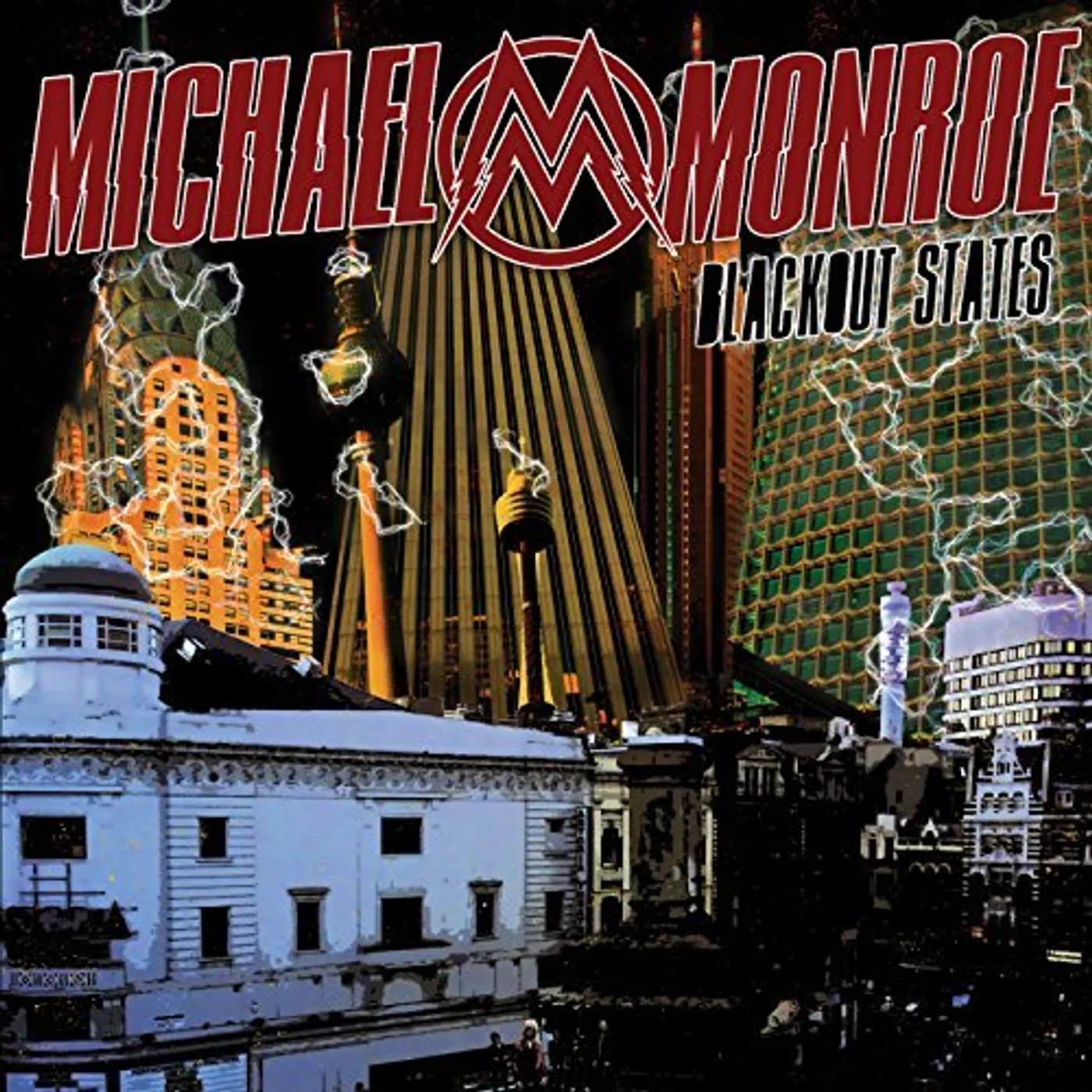 Michael Monroe BLACKOUT STATES Vinyl Record - UK Release