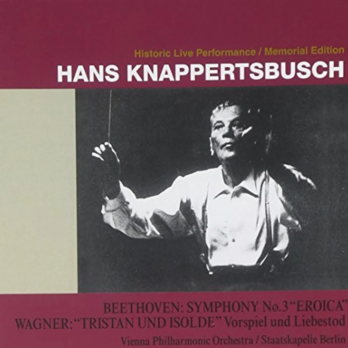 Hans Knappertsbusch BEETHOVEN: SYM 3 (1962) CD