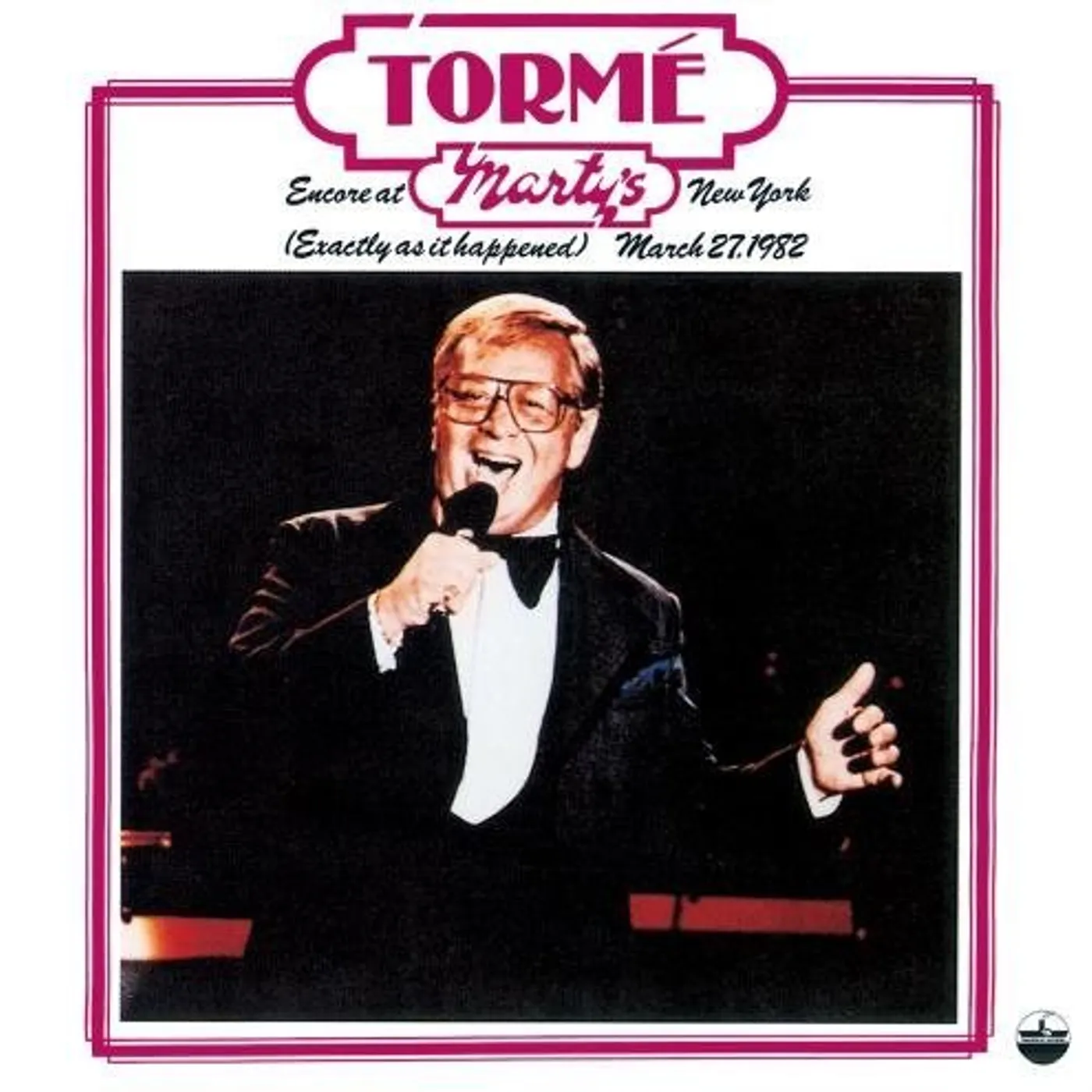Mel Tormé LIVE IN NEW YORK CD
