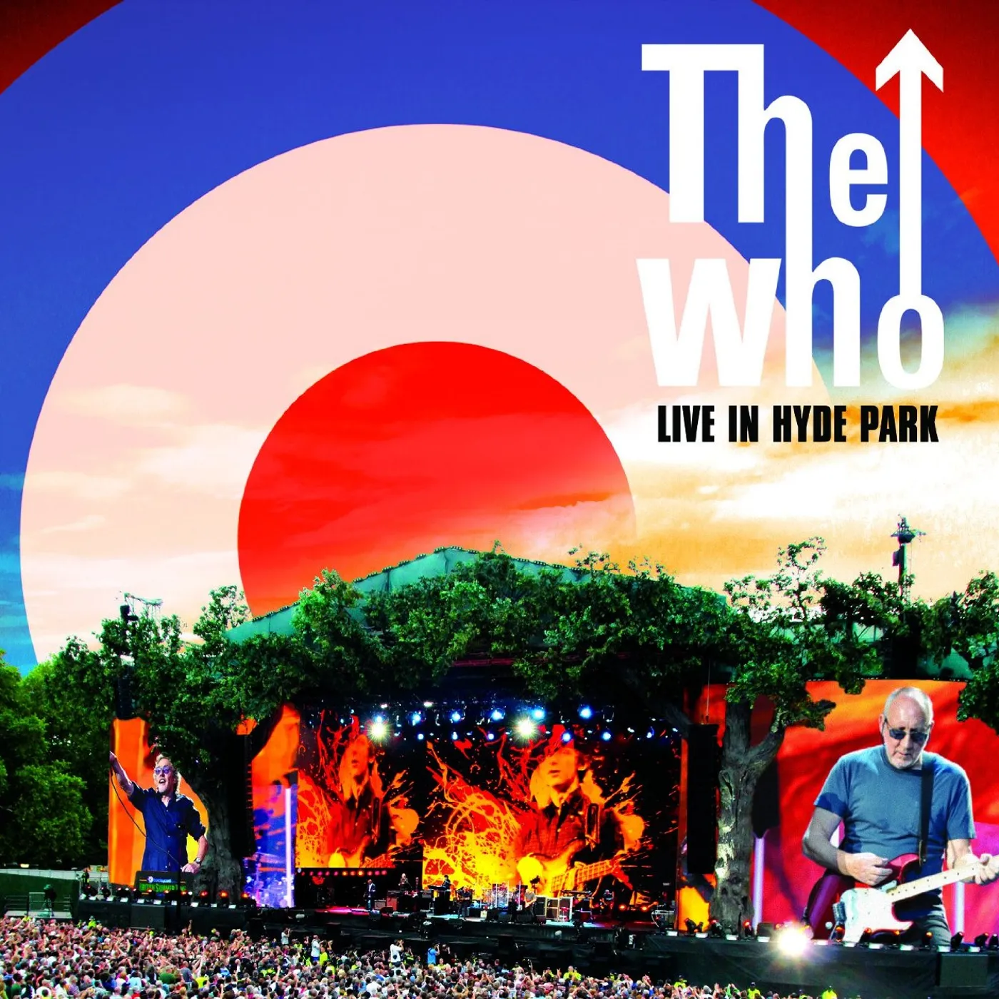 The Who Live In Hyde Park Vinyl Record