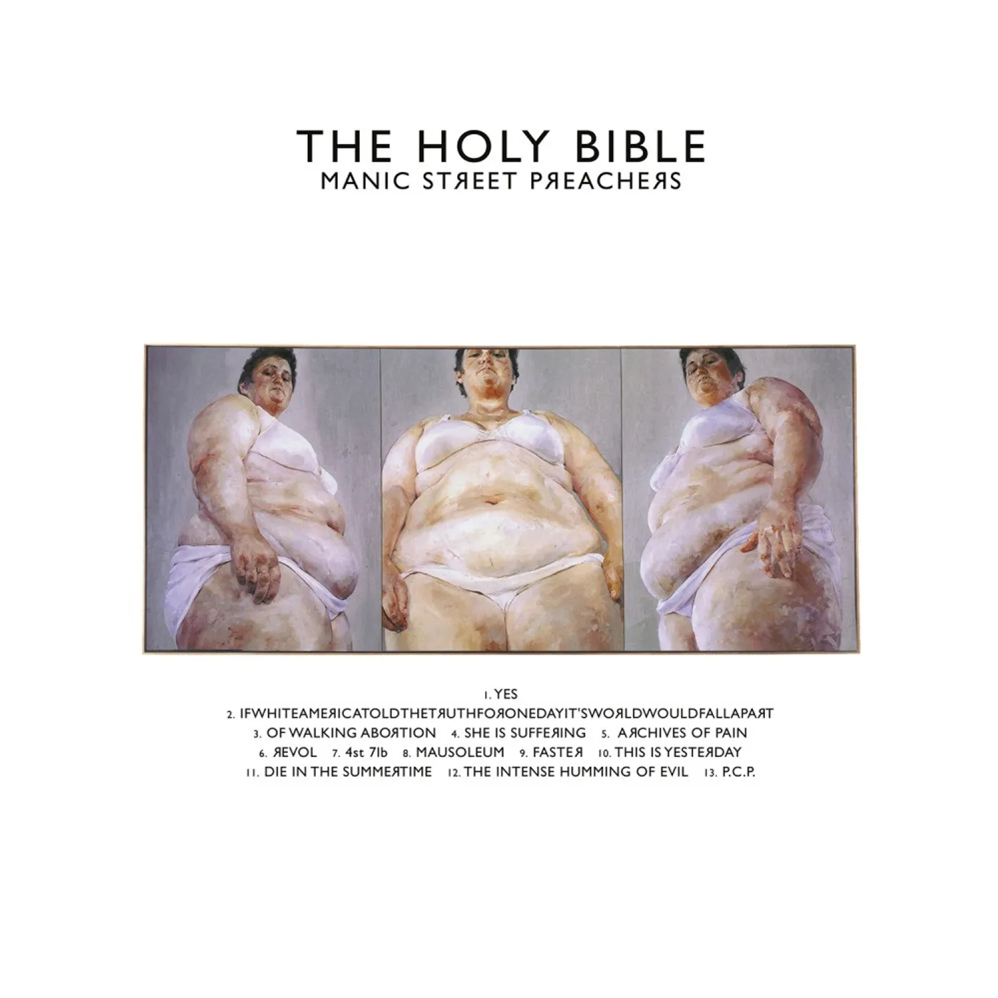 Manic Street Preachers HOLY BIBLE Vinyl Record