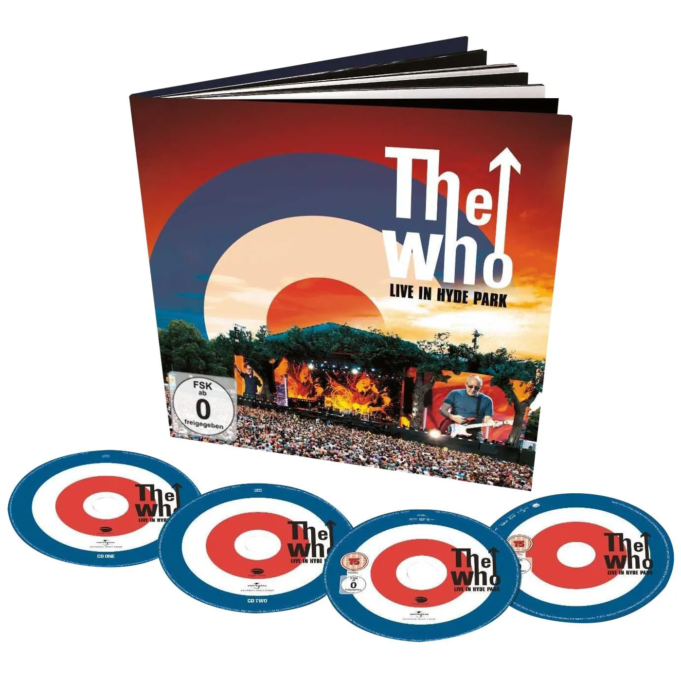 The Who LIVE IN HYDE PARK CD