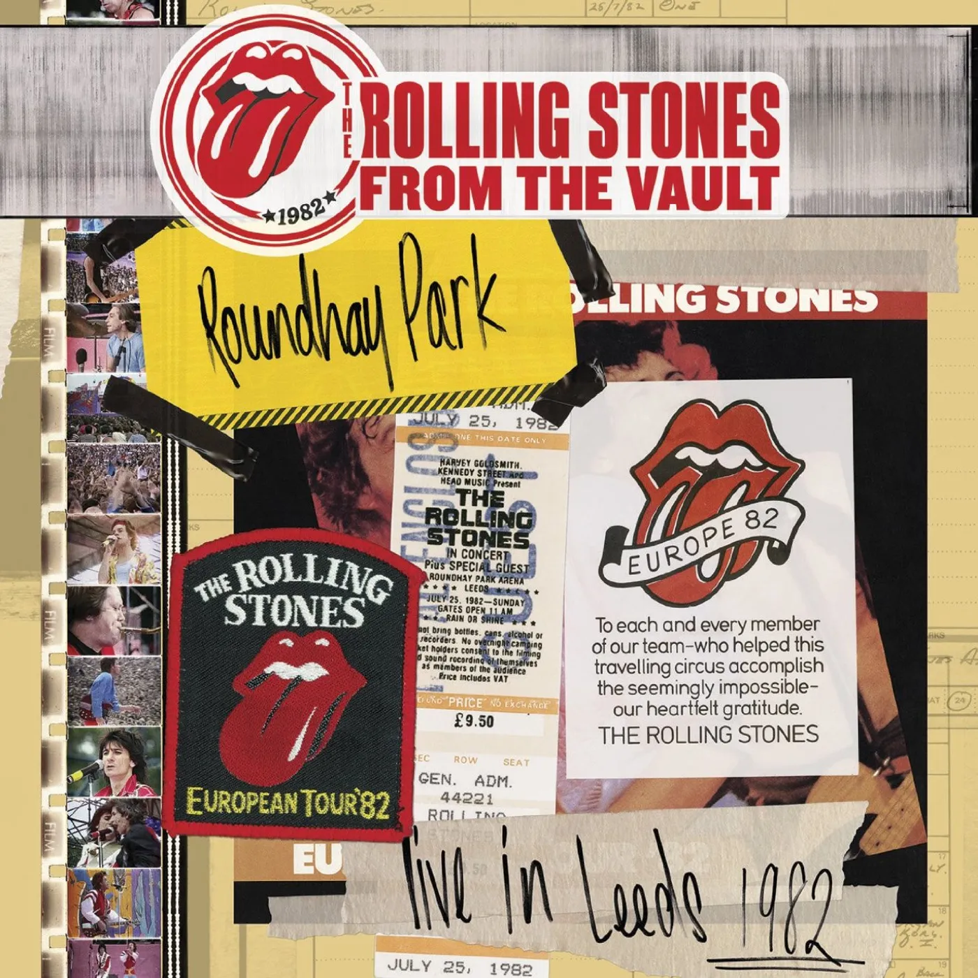 The Rolling Stones FROM THE VAULT: LIVE IN LEEDS 1982 DVD