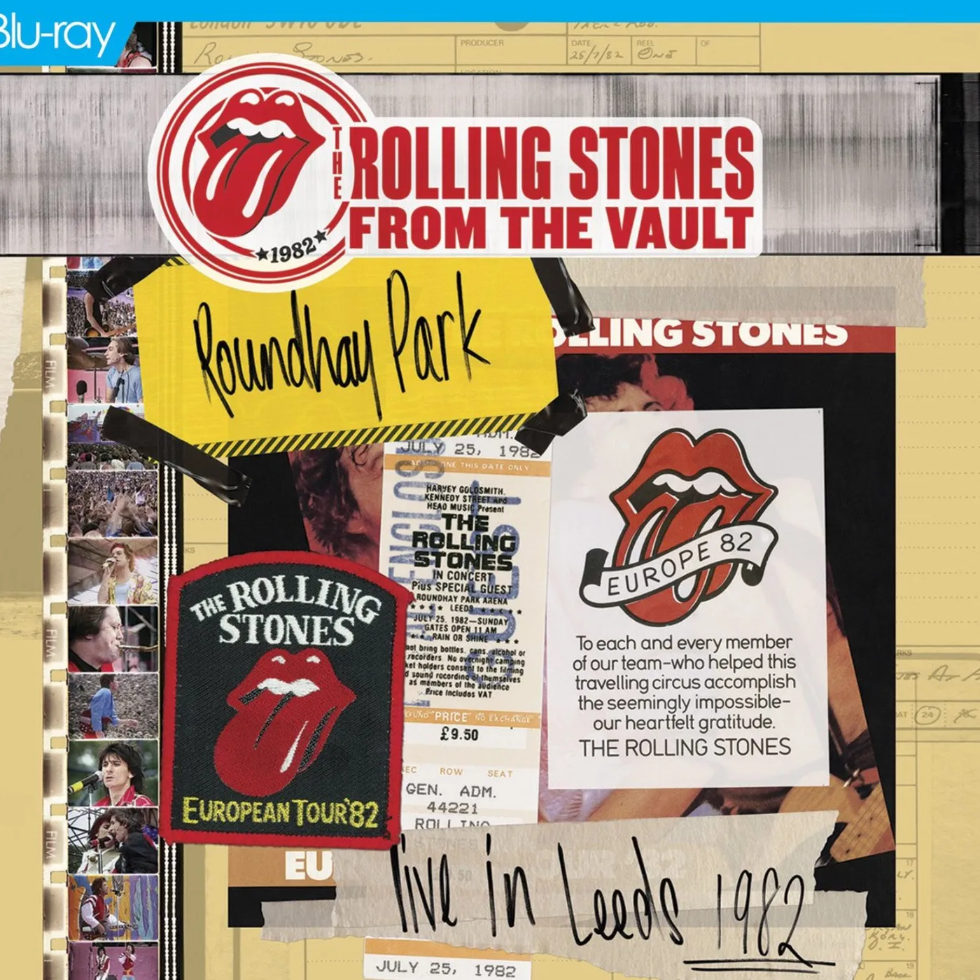 The Rolling Stones FROM THE VAULT: LIVE IN LEEDS 1982 Blu-ray