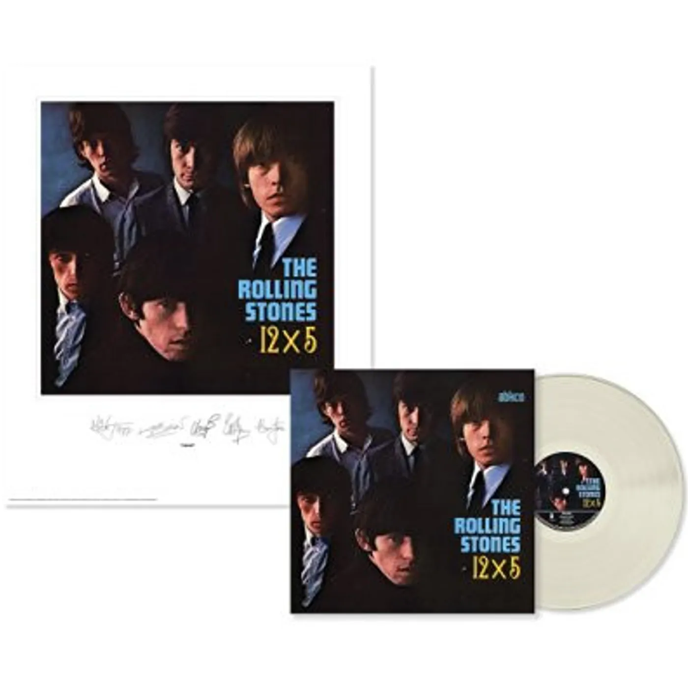 The Rolling Stones 12X5 (LITHOGRAPH) Vinyl Record