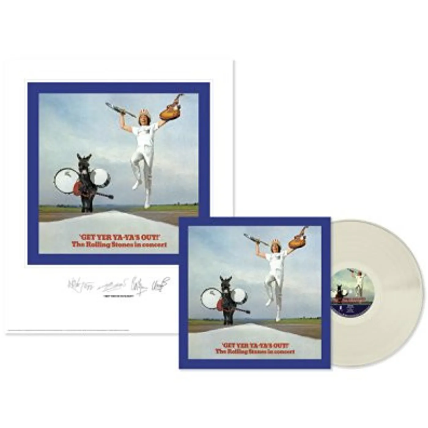 The Rolling Stones GET YER YA-YA'S OUT (LITHOGRAPH) Vinyl Record
