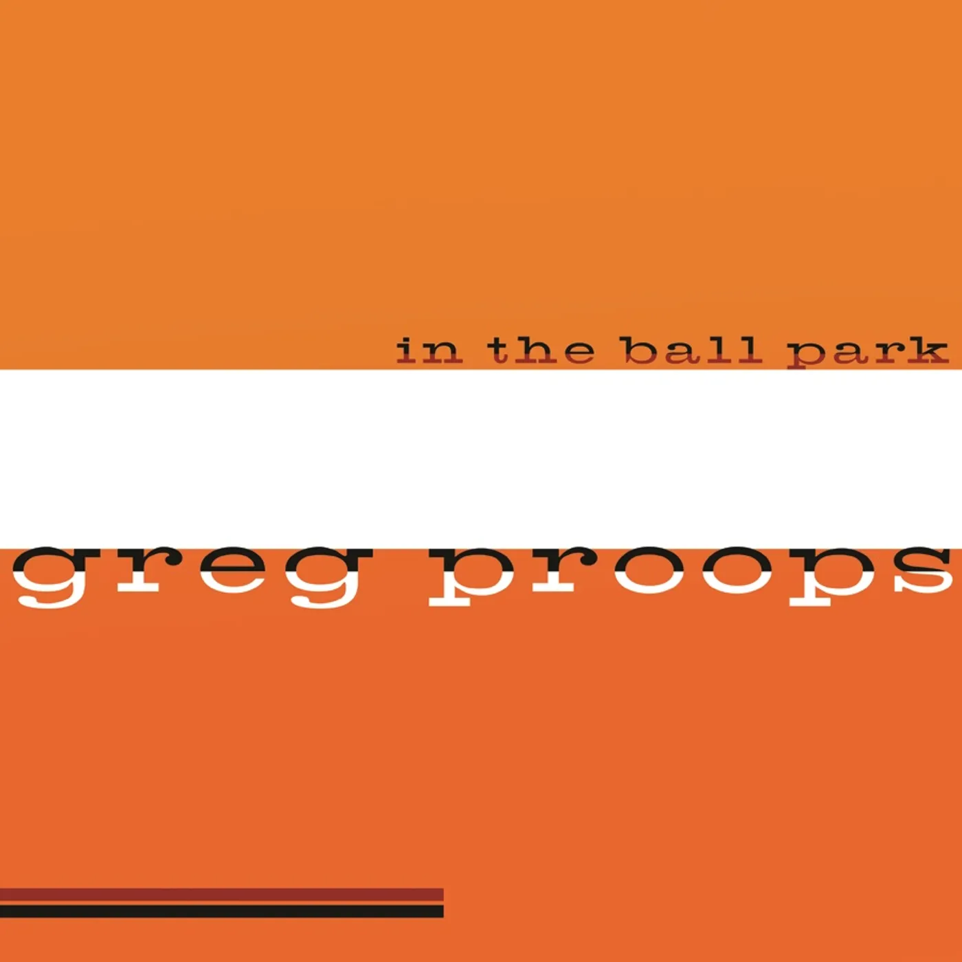 Greg Proops In the Ball Park Vinyl Record