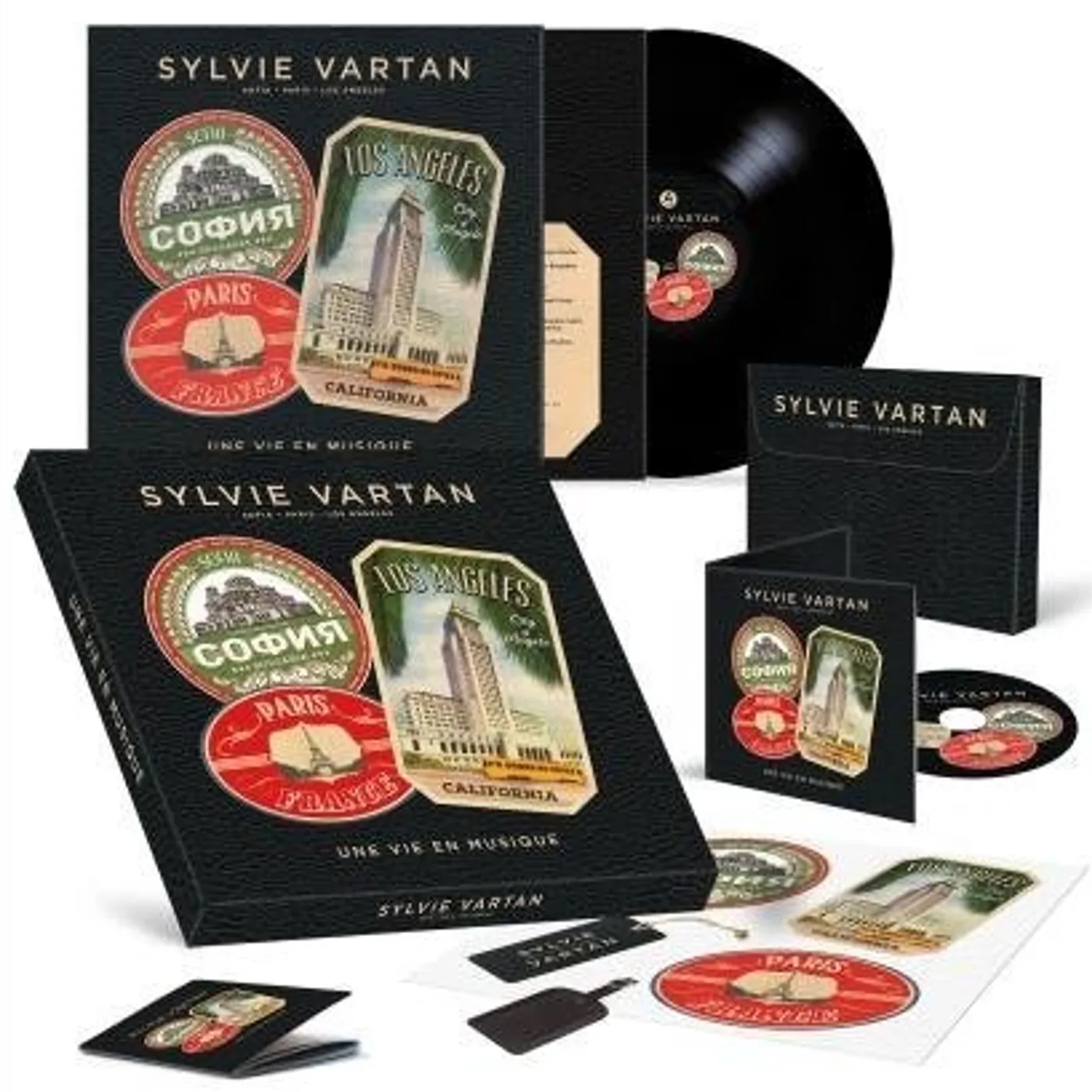 Sylvie Vartan UNE VIE EN MUSIQUE: LIMITED Vinyl Record