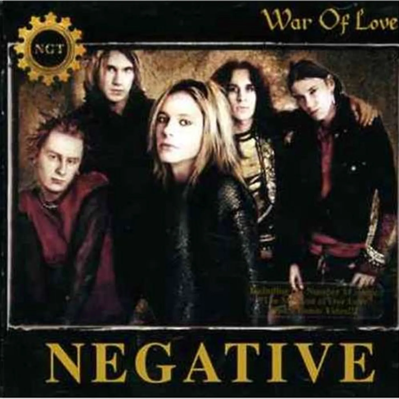 Negative WAR OF LOVE CD