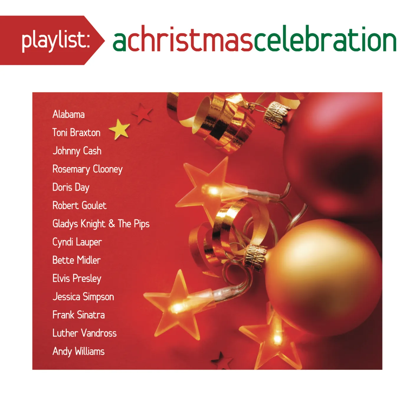 Various Artists  PLAYLIST: A HOLIDAY CELEBRATION CD