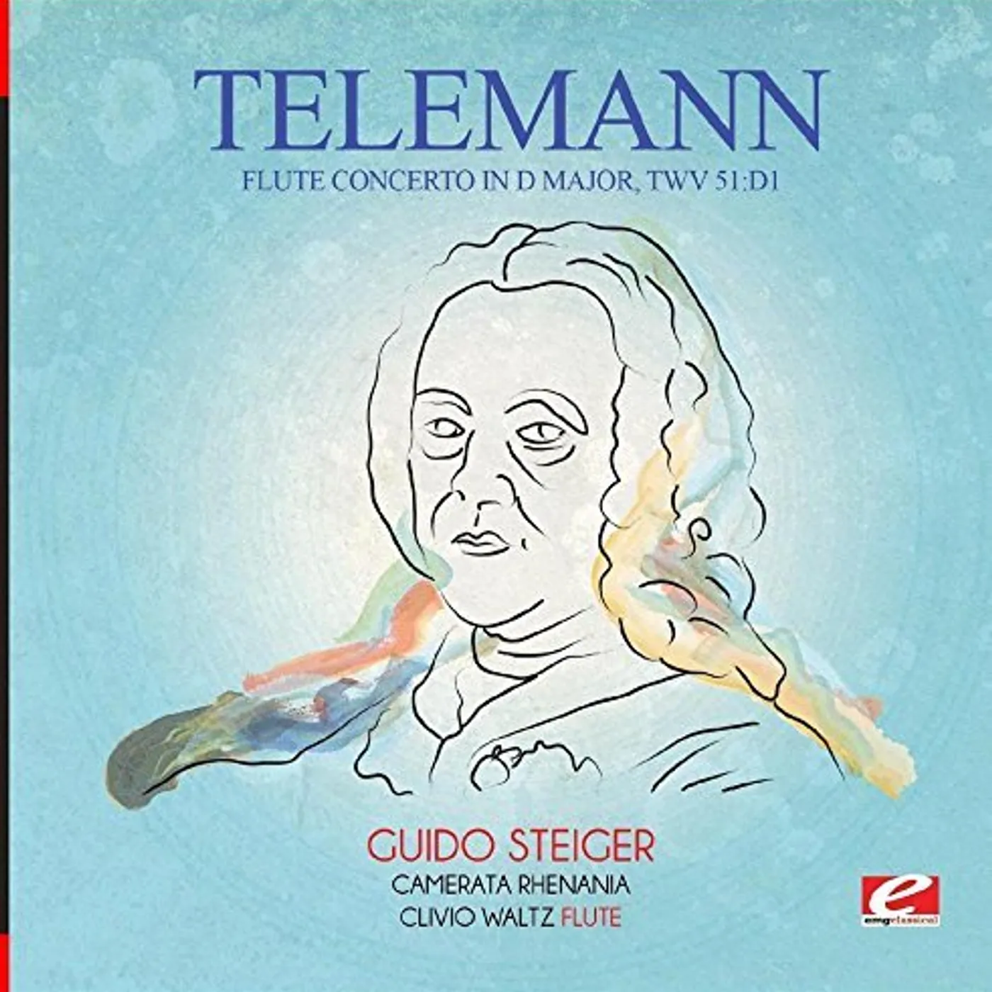 Telemann FLUTE CONCERTO IN D MAJOR TWV 51:D1 CD