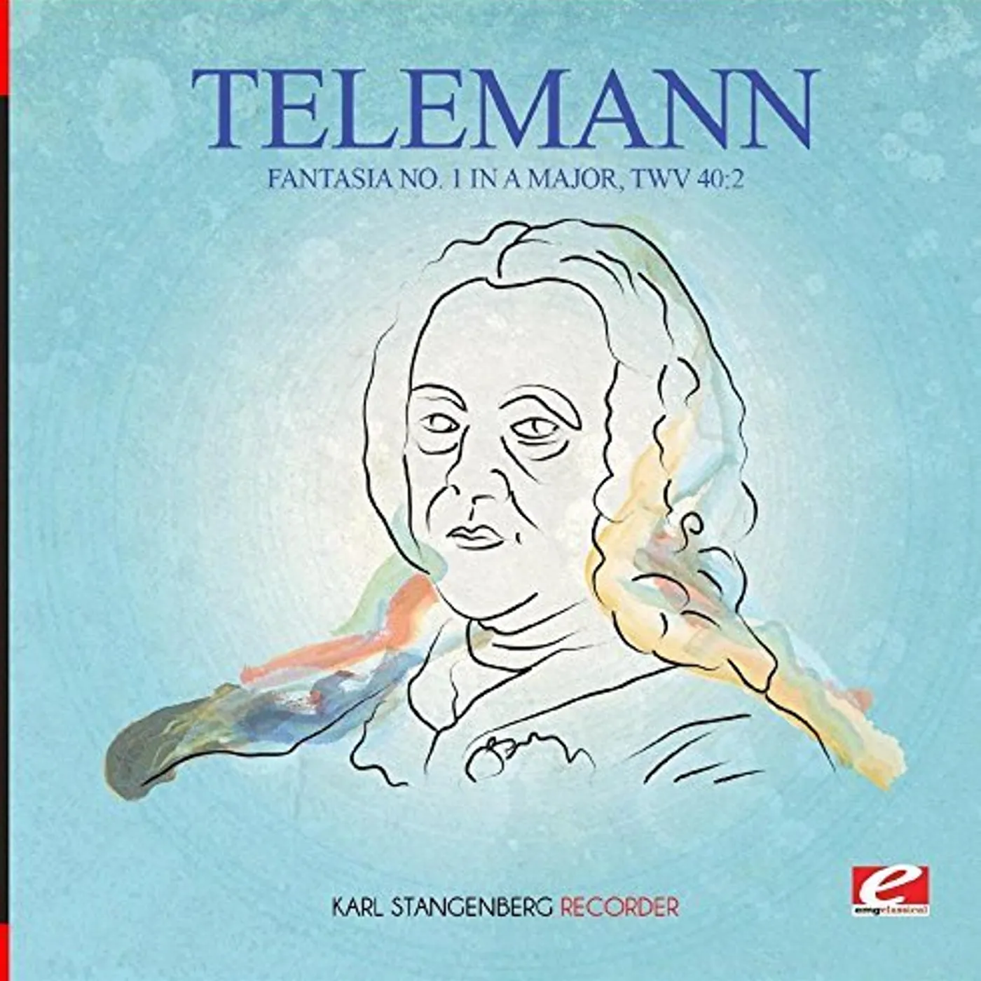 Telemann FANTASIA NO. 1 IN A MAJOR TWV 40:2 CD