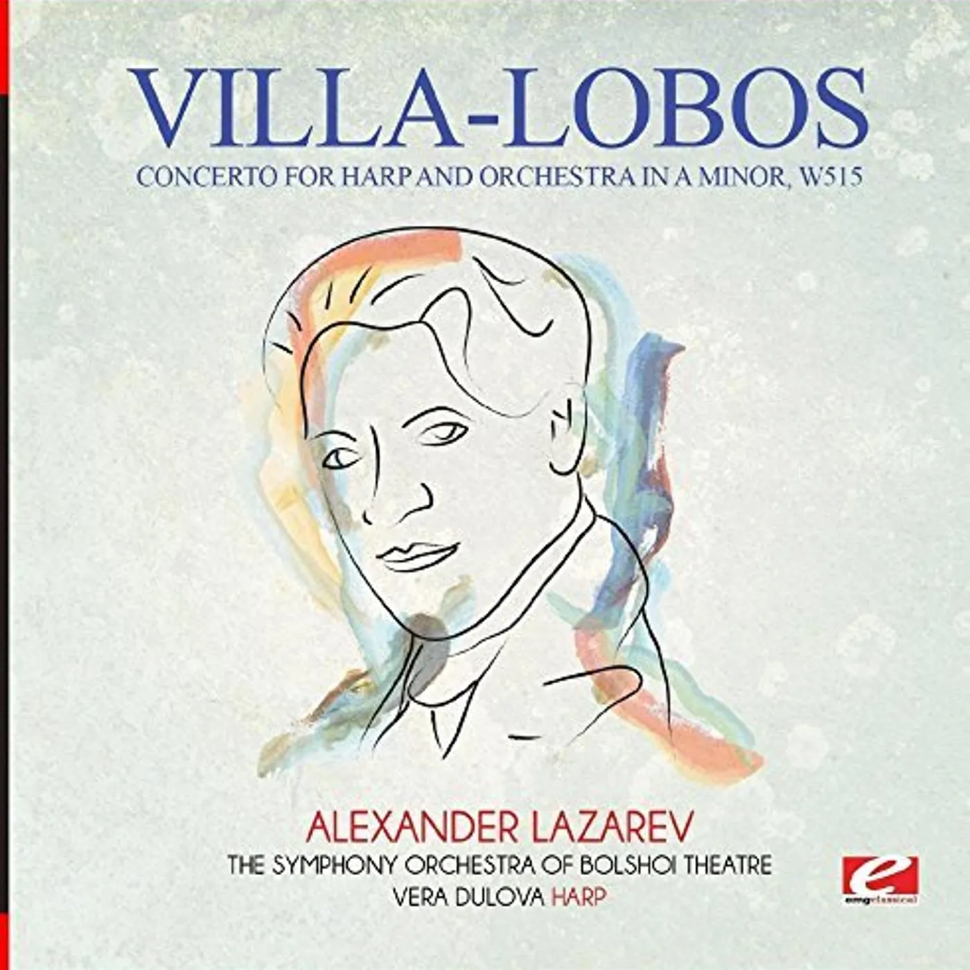 Villa Lobos CONCERTO FOR HARP & ORCHESTRA IN A MINOR W515 CD