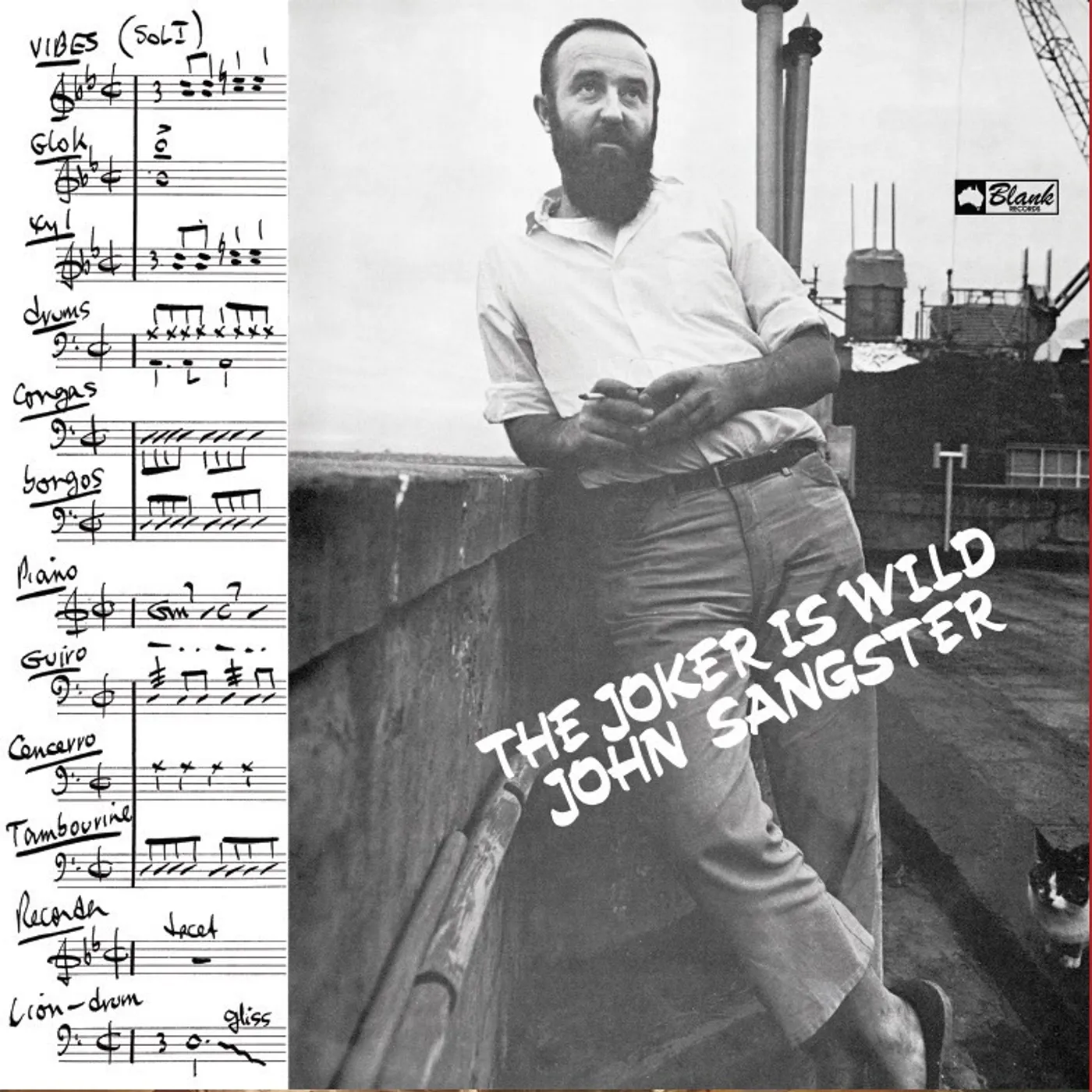 John Sangster JOKER IS WILD Vinyl Record