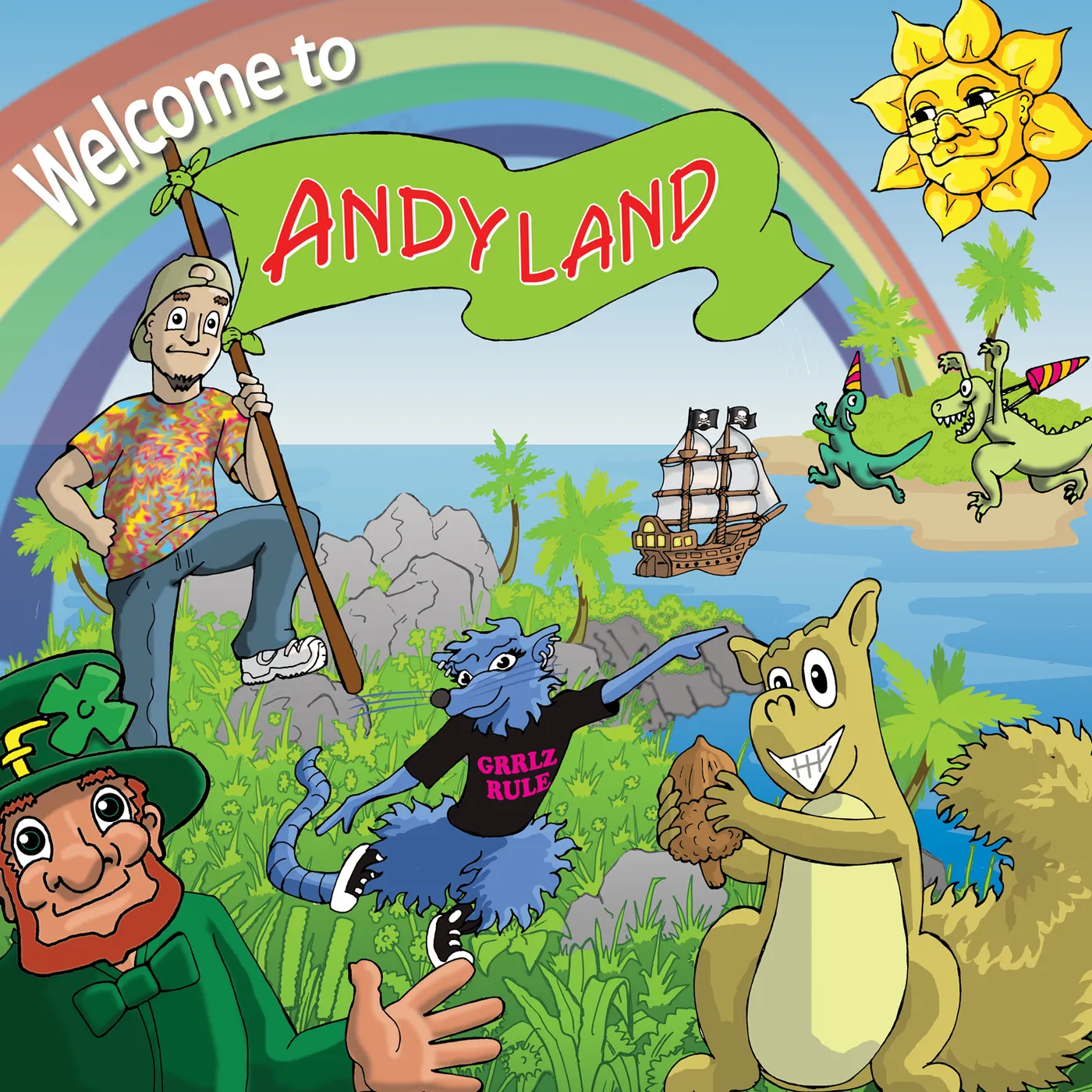 Andy Z WELCOME TO ANDYLAND CD