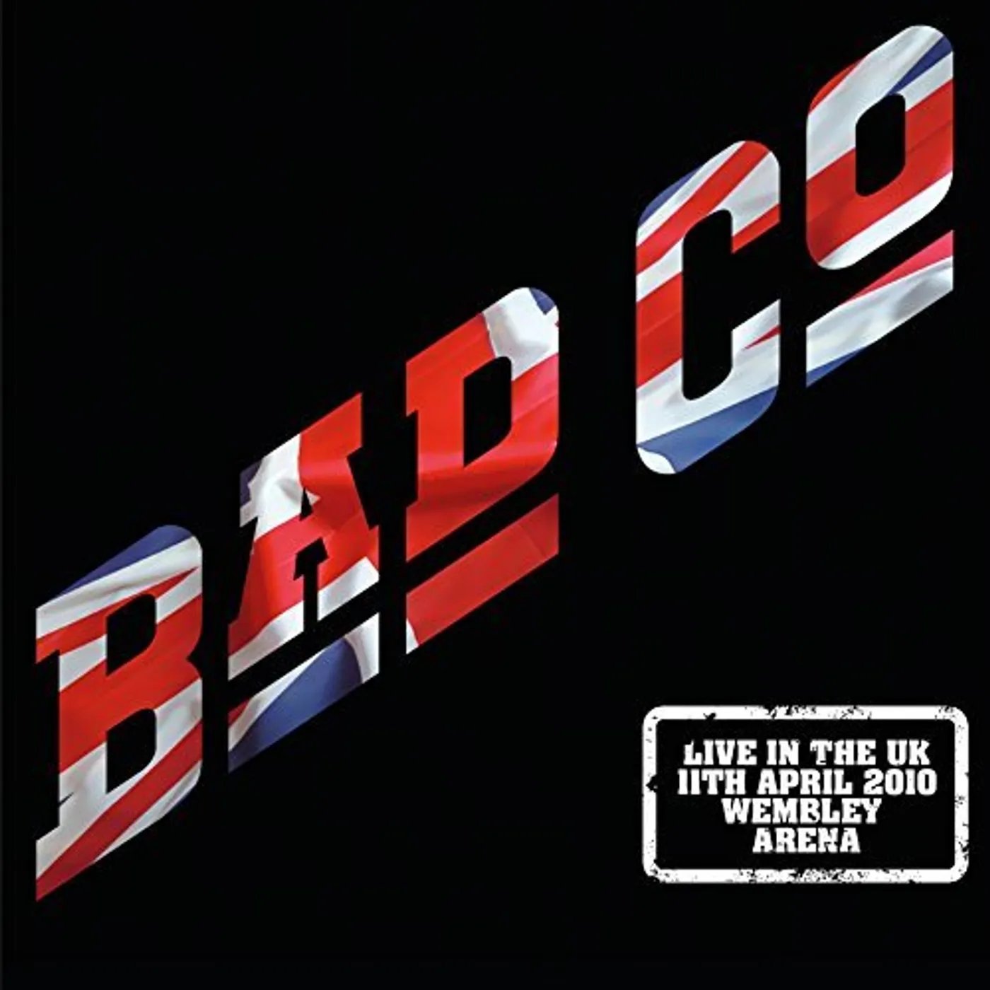 Bad Company LIVE IN THE UK 2010 Vinyl Record