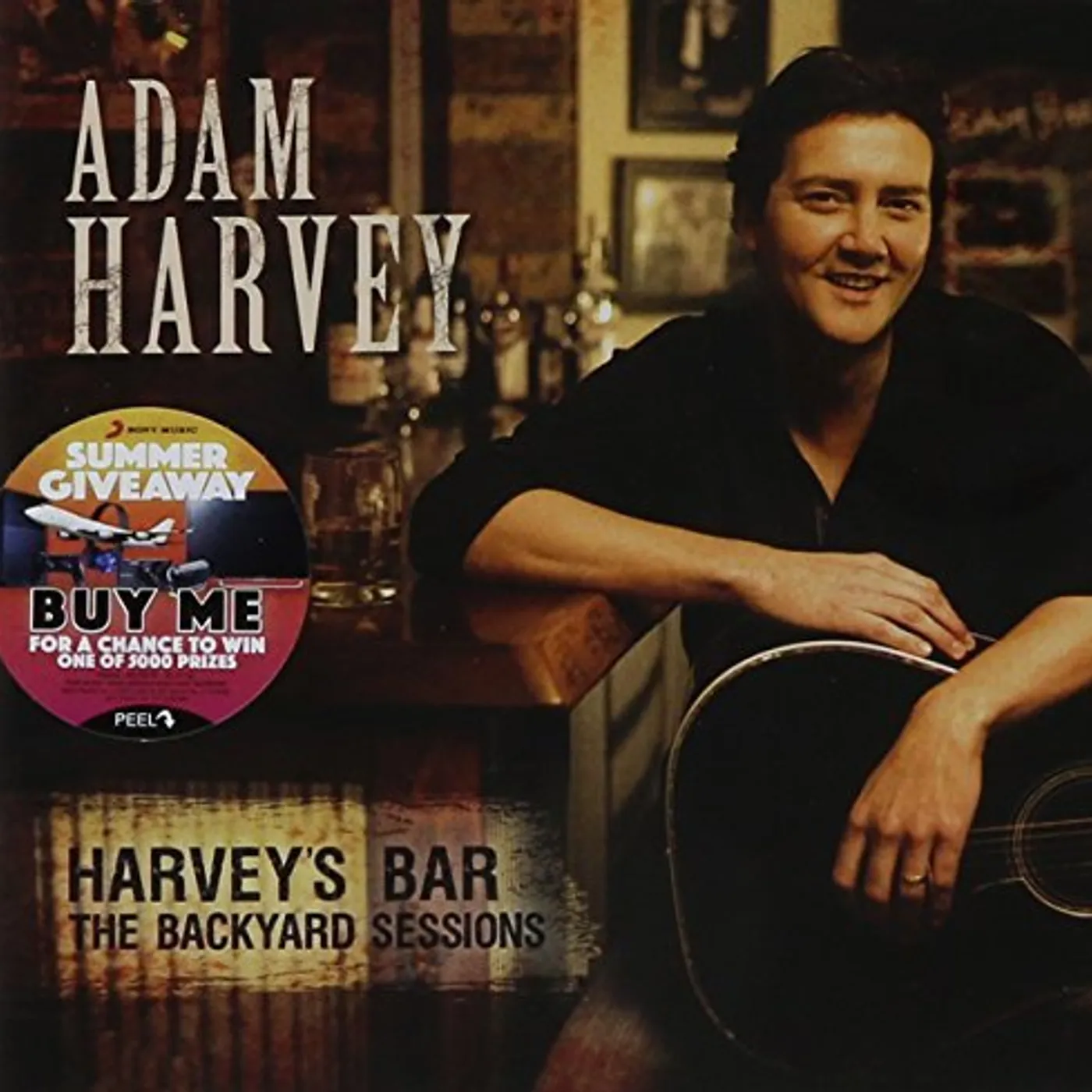 Adam Harvey HARVEY'S BAR: BACKYARD SESSIONS CD