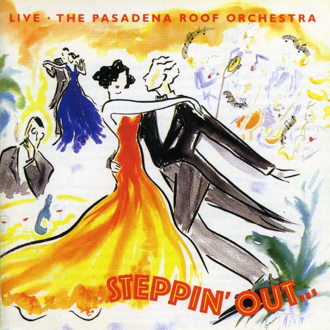The Pasadena Roof Orchestra STEPPIN OUT CD