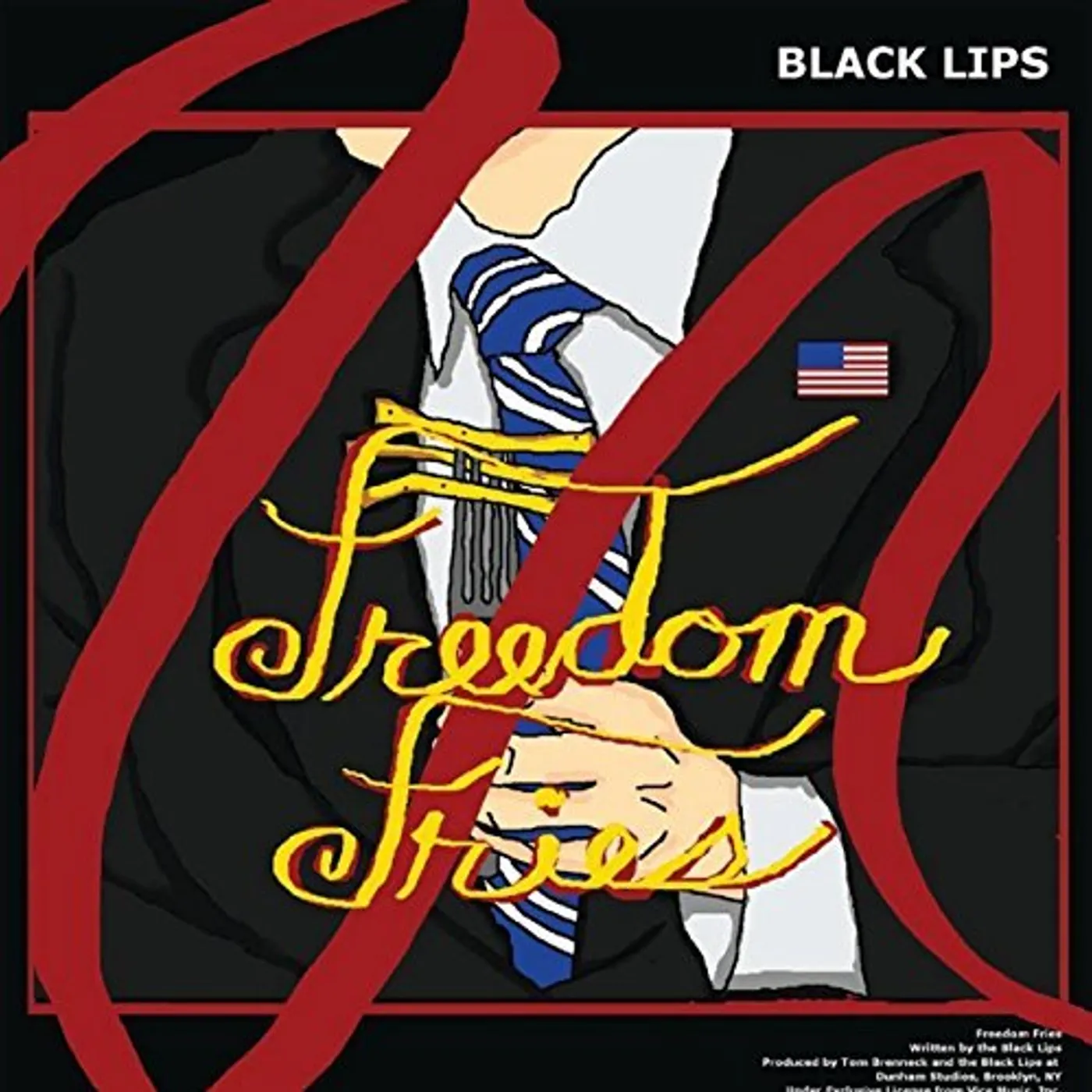 BLACK LIPS & COATHANGERS BLACK LIPS / COATHANGERS - FREEDOM FRIES / WATCH Vinyl Record