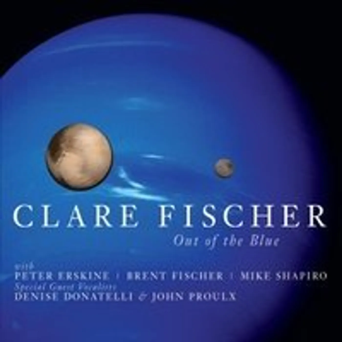 Clare Fischer OUT OF THE BLUE CD